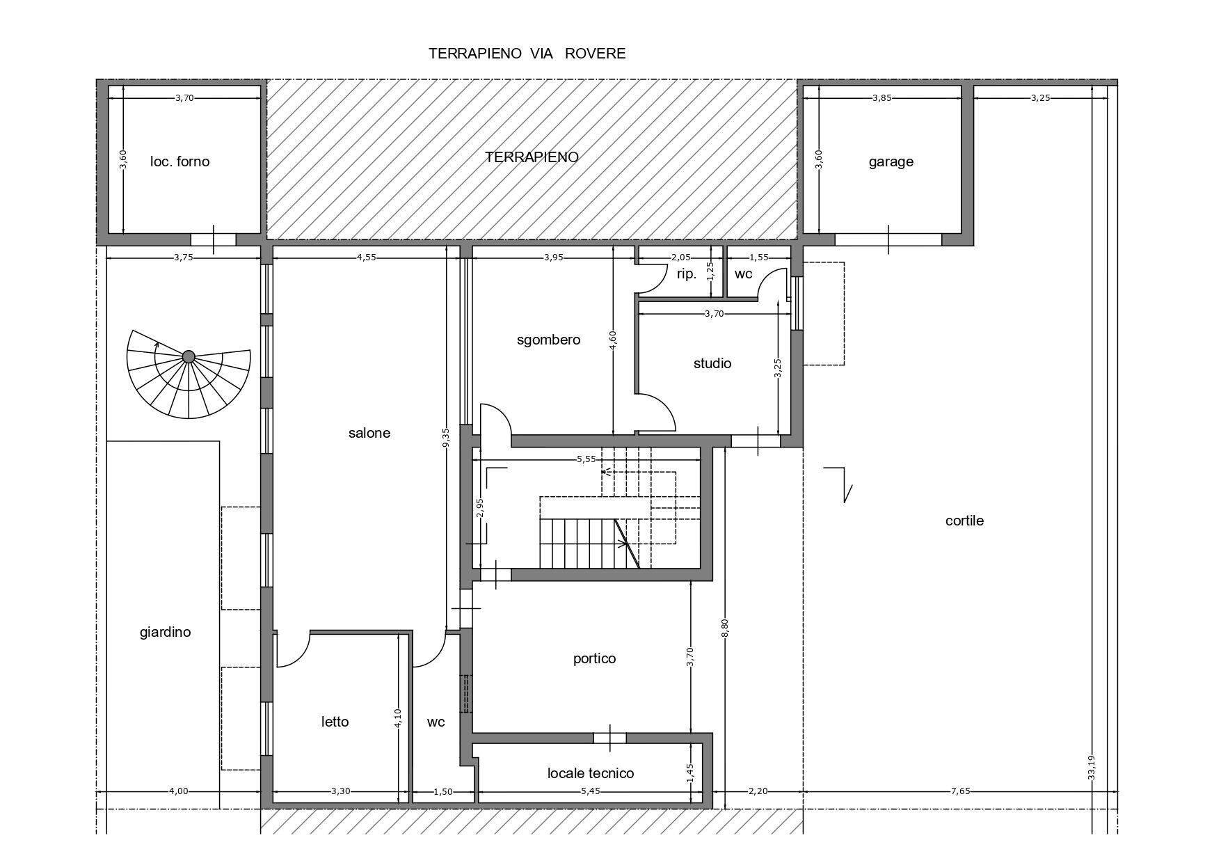 Foto 20 - Villa Via Don Luigi Sturzo
 
11, Scicli - planimetria 1