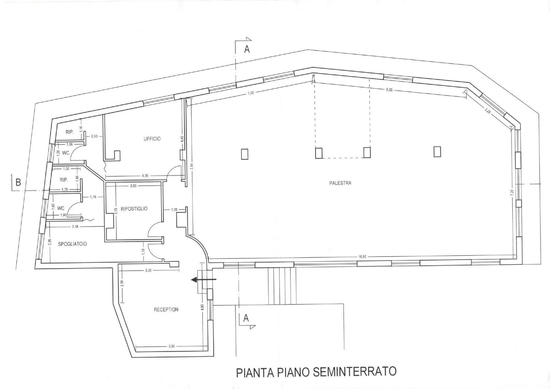 Foto 17 - Locale Commerciale Via Colombo, Scicli - planimetria 1