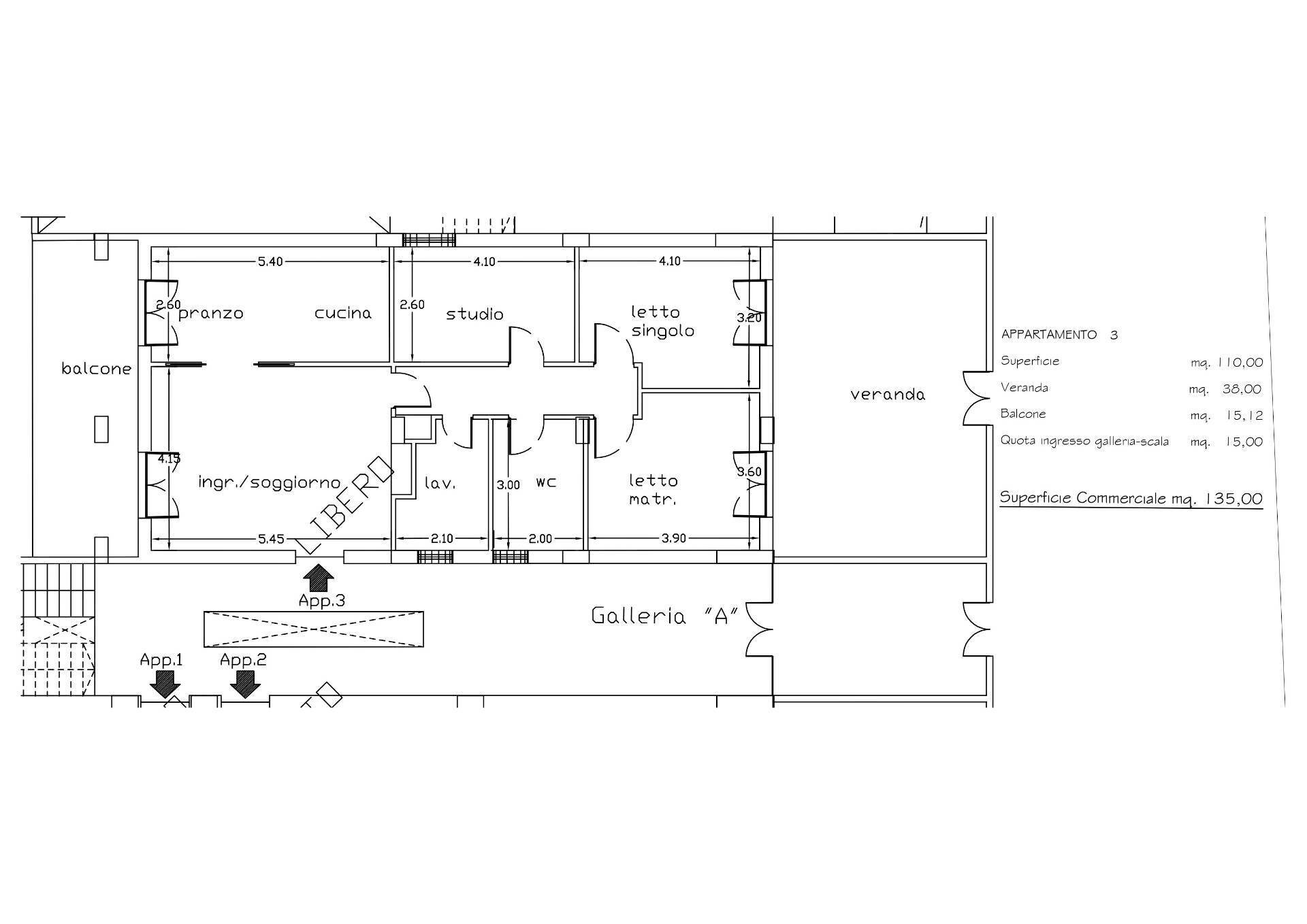 Foto 13 - Appartamento Via Termopili
 
71, Scicli - planimetria 1