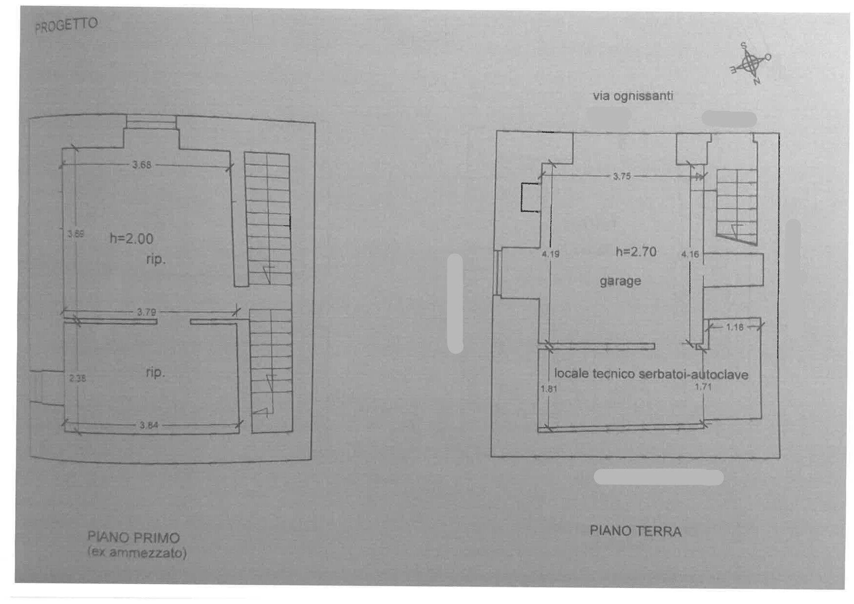 Foto 14 - Hotel Via Ognissanti
 
3, Ragusa - planimetria 1