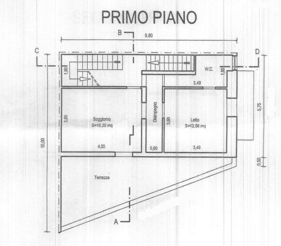 Foto 11 - Casa indipendente Via Aretusa, Ragusa - planimetria 1