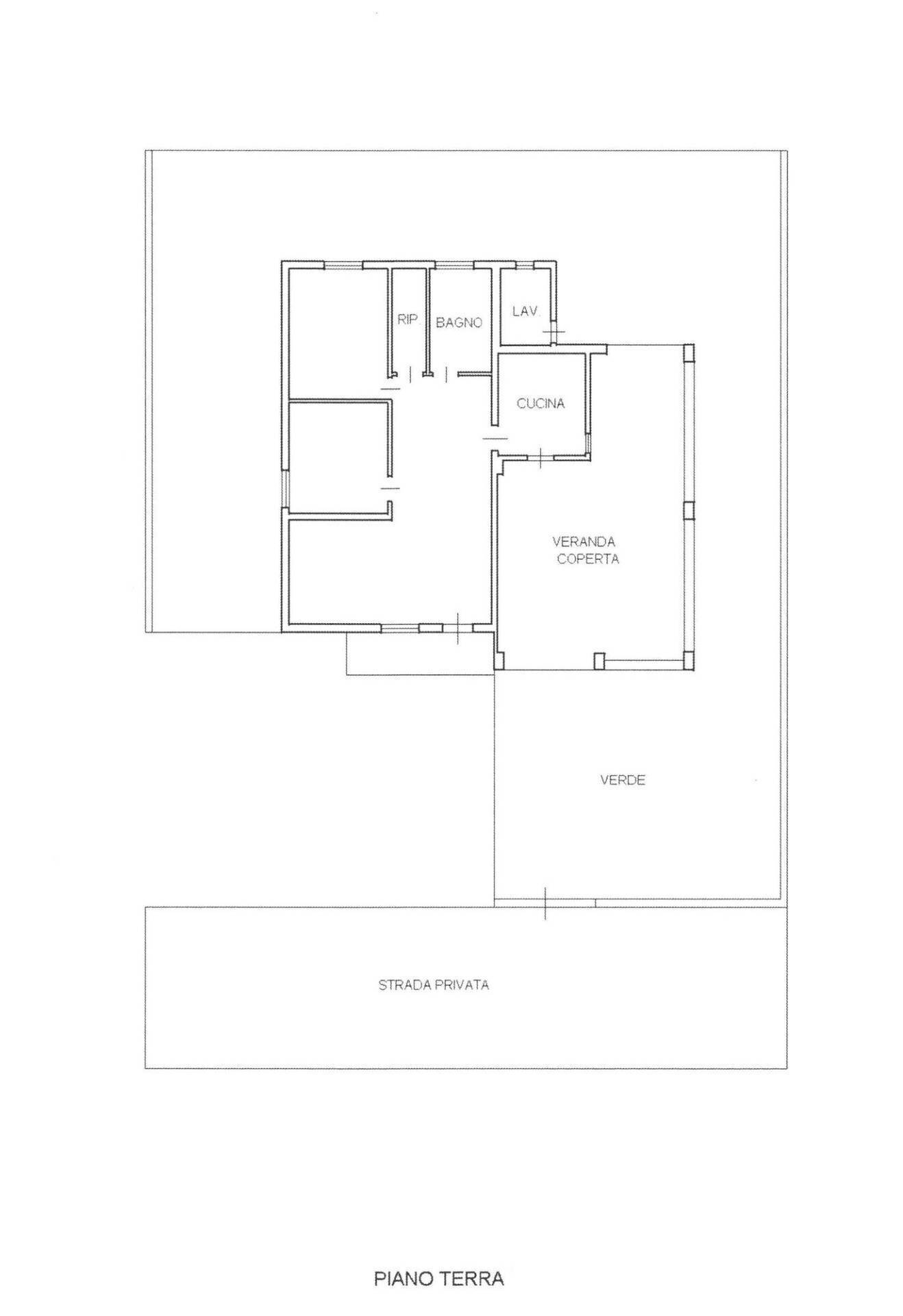 Foto 17 - Villa Via delle Cicogne, Santa Croce Camerina - planimetria 1