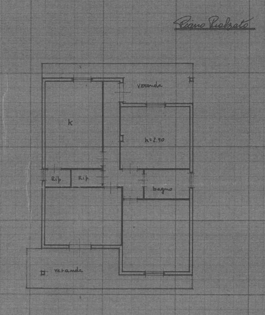 Foto 24 - Villa Contrada Boscorotondo, Scicli - planimetria 1