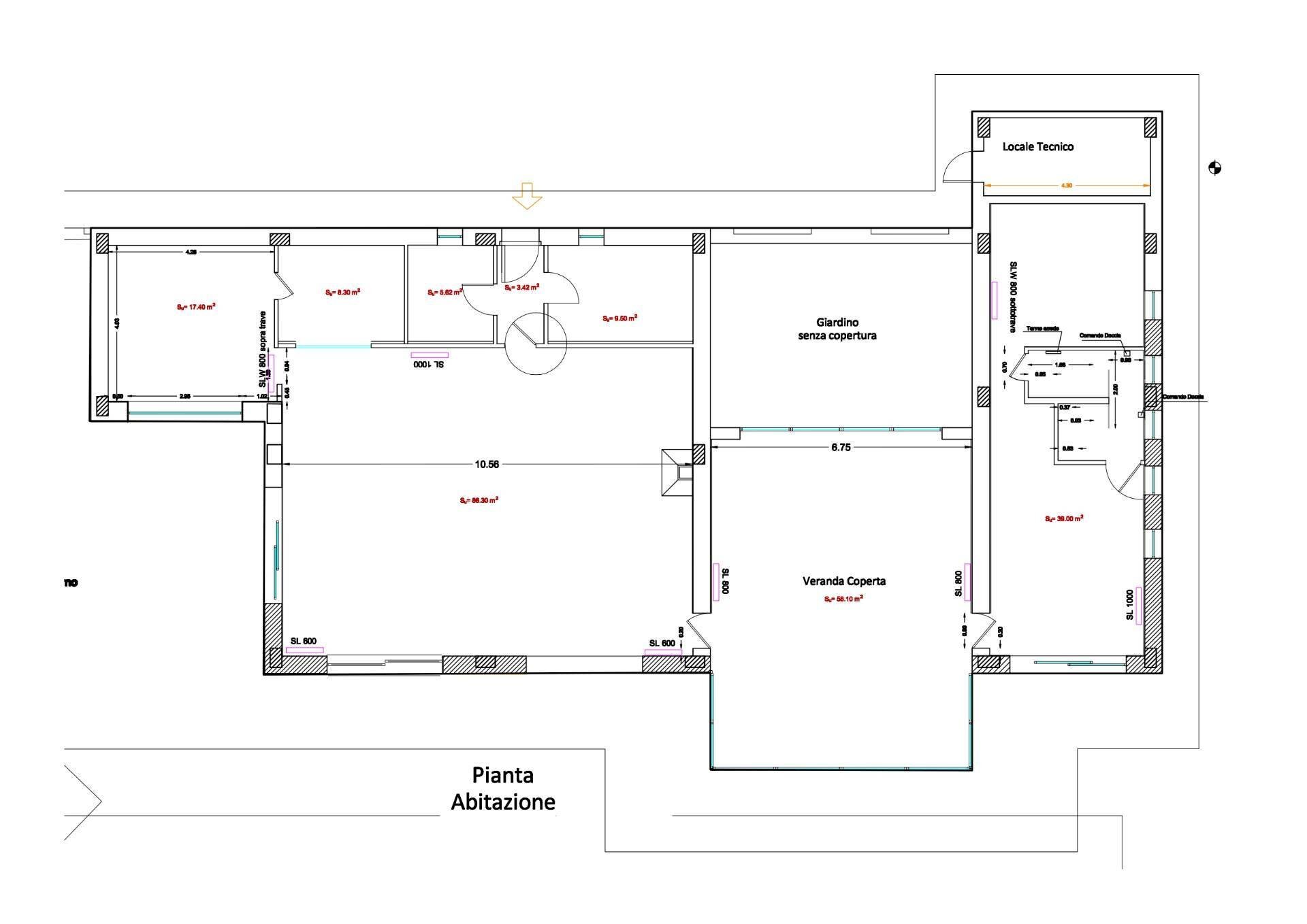 Foto 9 - Villa Pozzallo - planimetria 1