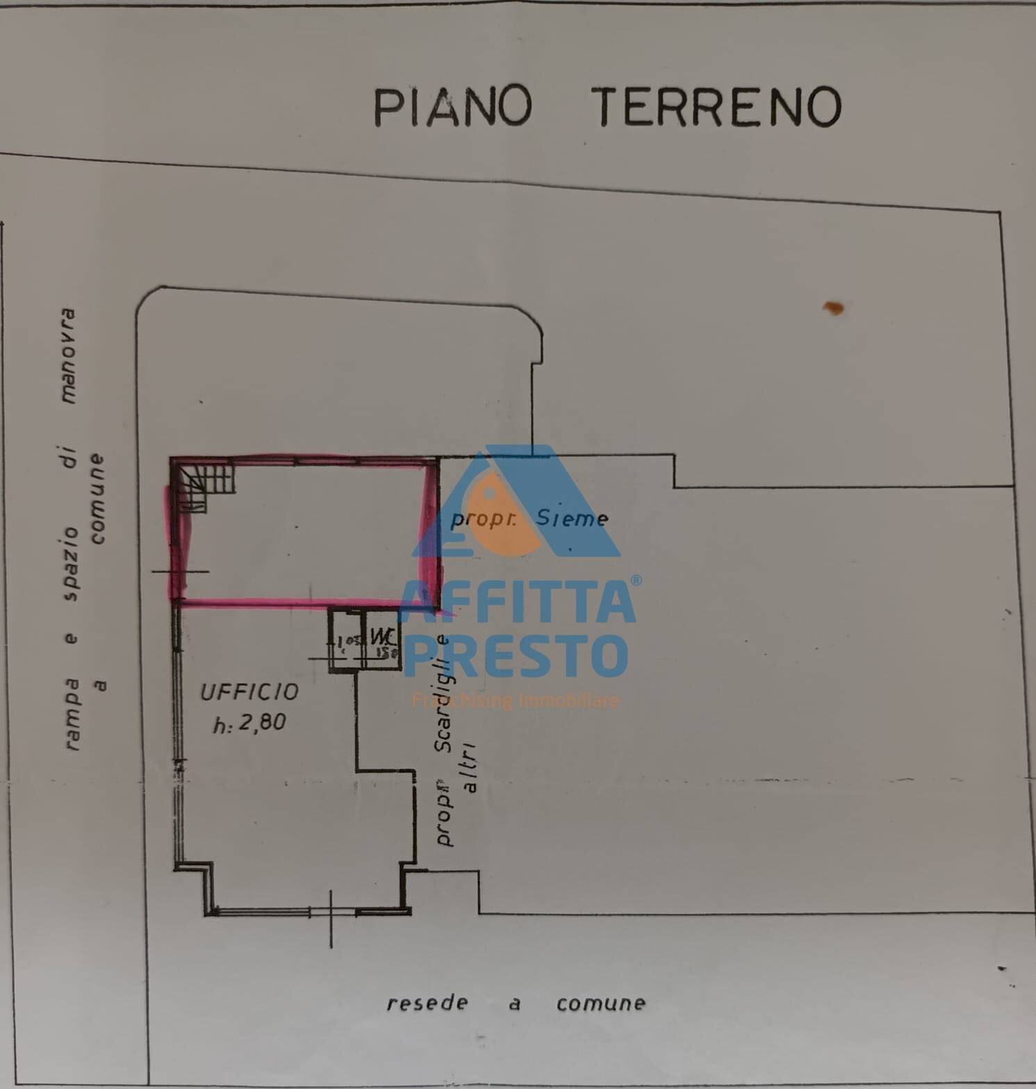 Foto 13 - Ufficio Empoli - planimetria 1
