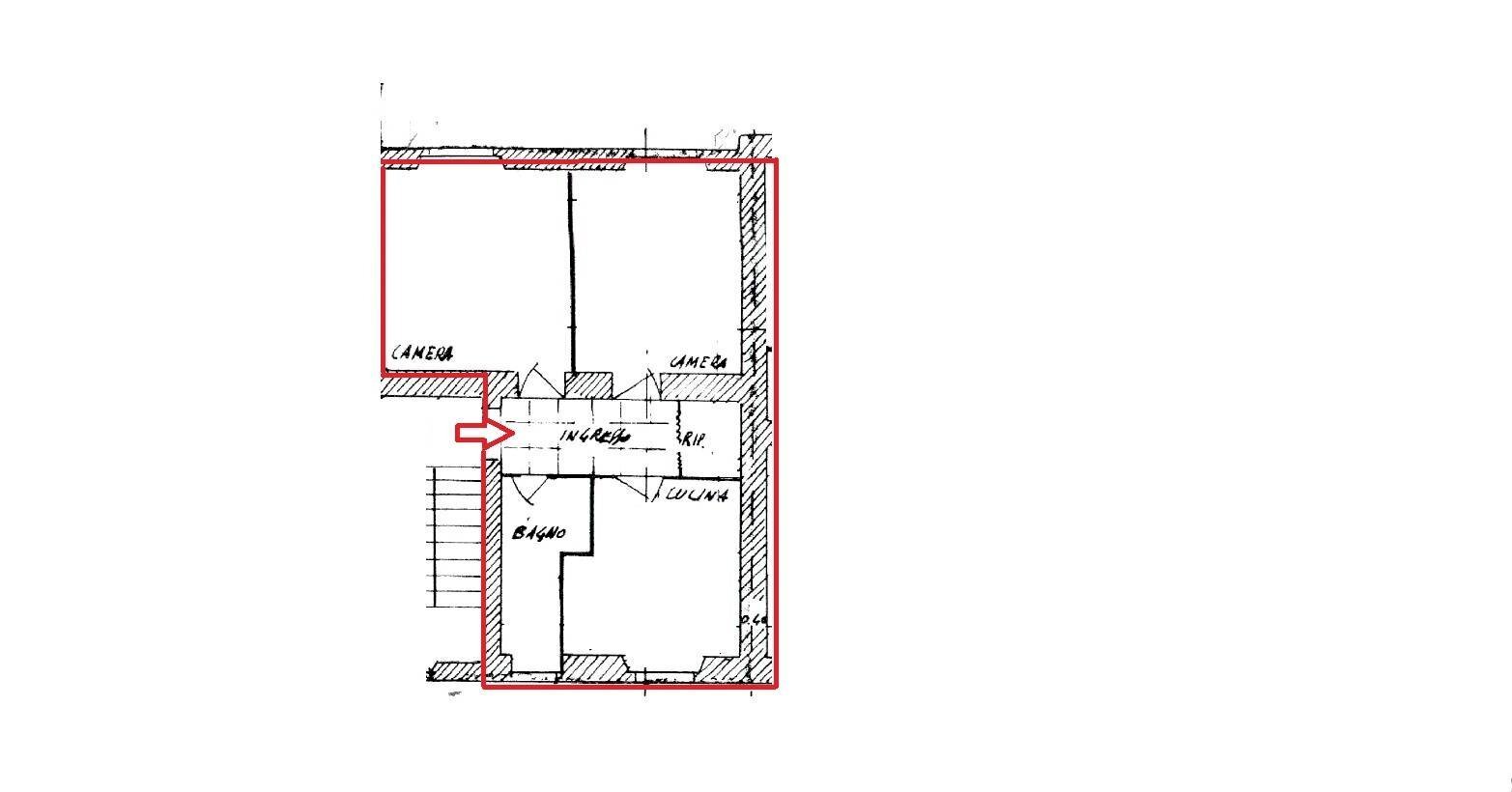 Foto 25 - Bilocale Via Delle Vigne
 
58, Roma - planimetria 1