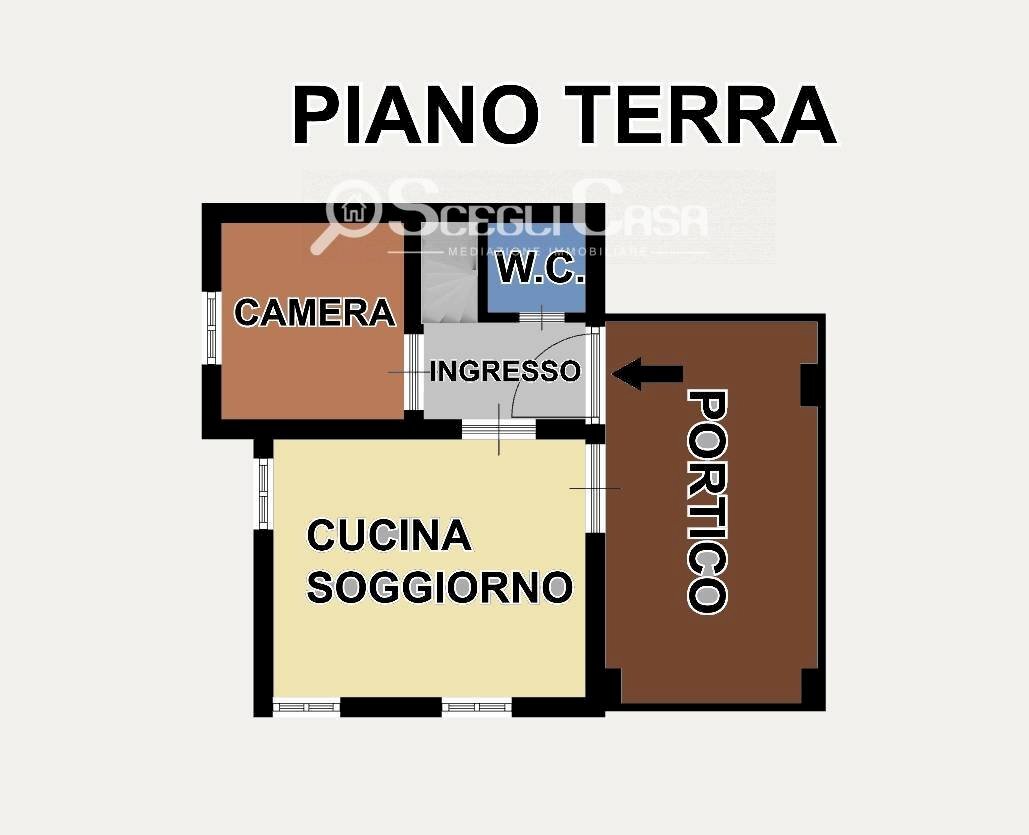 Foto 2 - Villa a Schiera Via del Gelso
 
13, Carini - planimetria 1