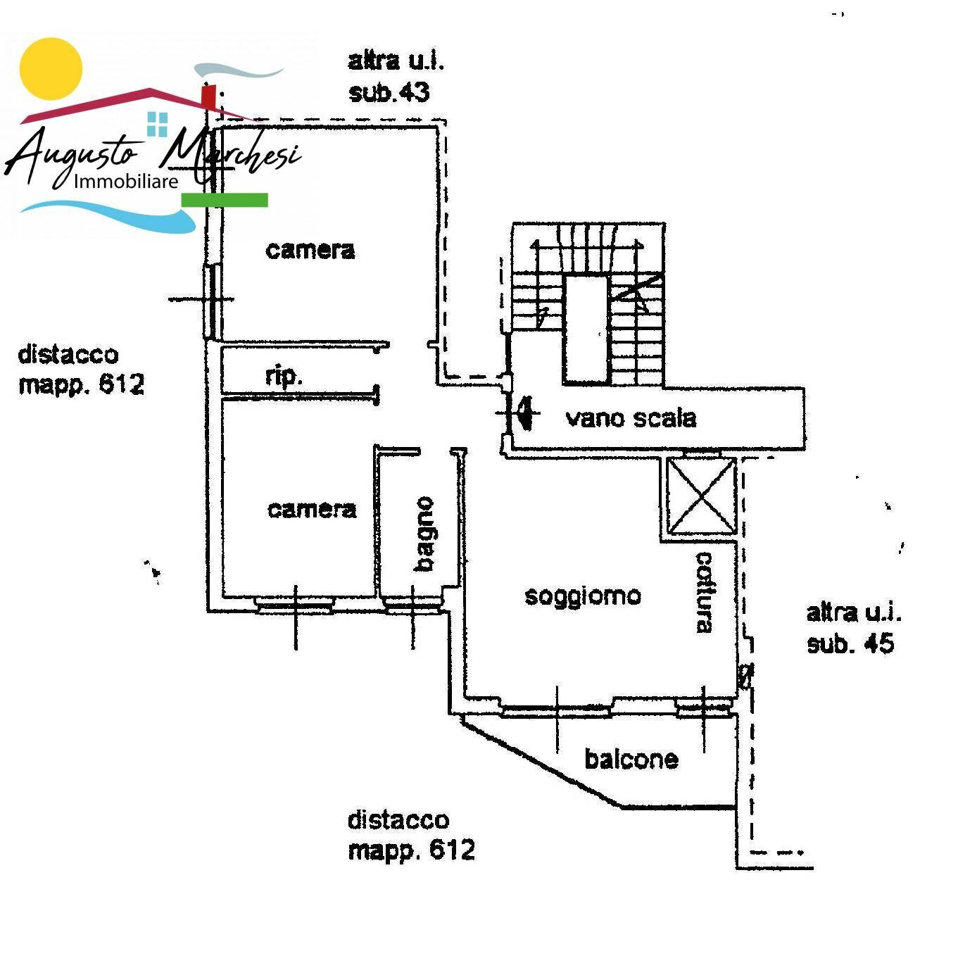 Foto 17 - Apartment VIA CASTAGNETO
 
26, Camogli - floor plans 1
