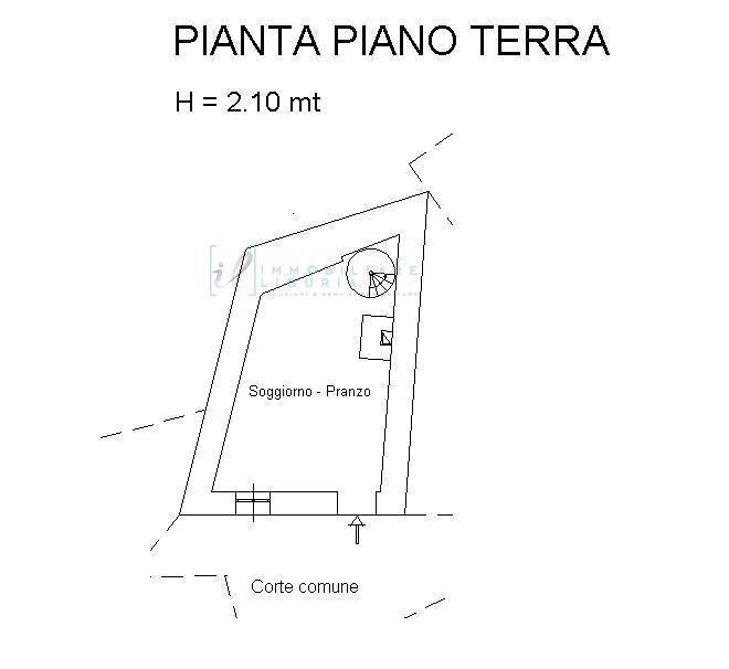 Foto 15 - Casa indipendente via costa de ferrari, Arnasco - planimetria 1
