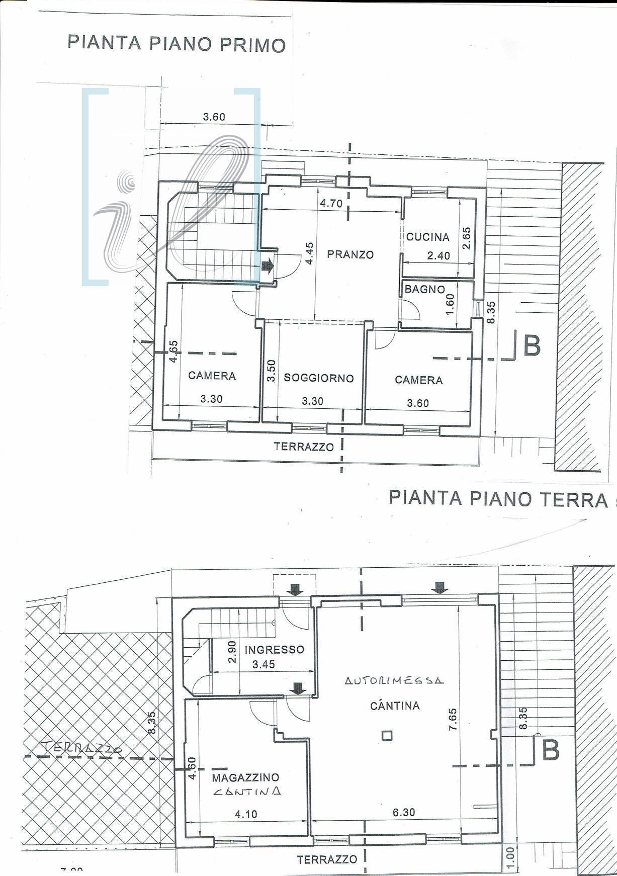 Foto 18 - Independent house Cesio, Cesio - floor plans 1