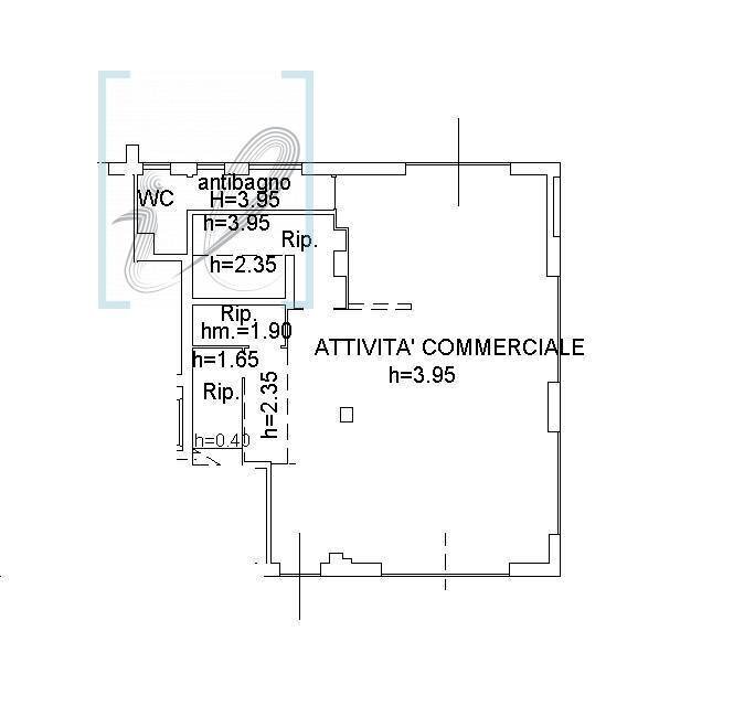 Foto 2 - Locale Commerciale Via Aurelia, Ceriale - planimetria 1