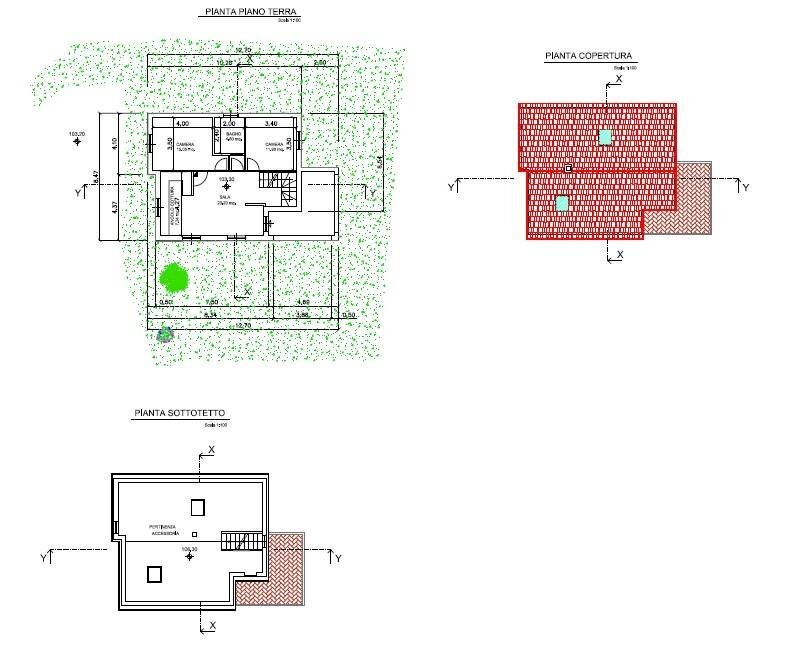 Foto 6 - Building land località bricco, Calice Ligure - floor plans 1