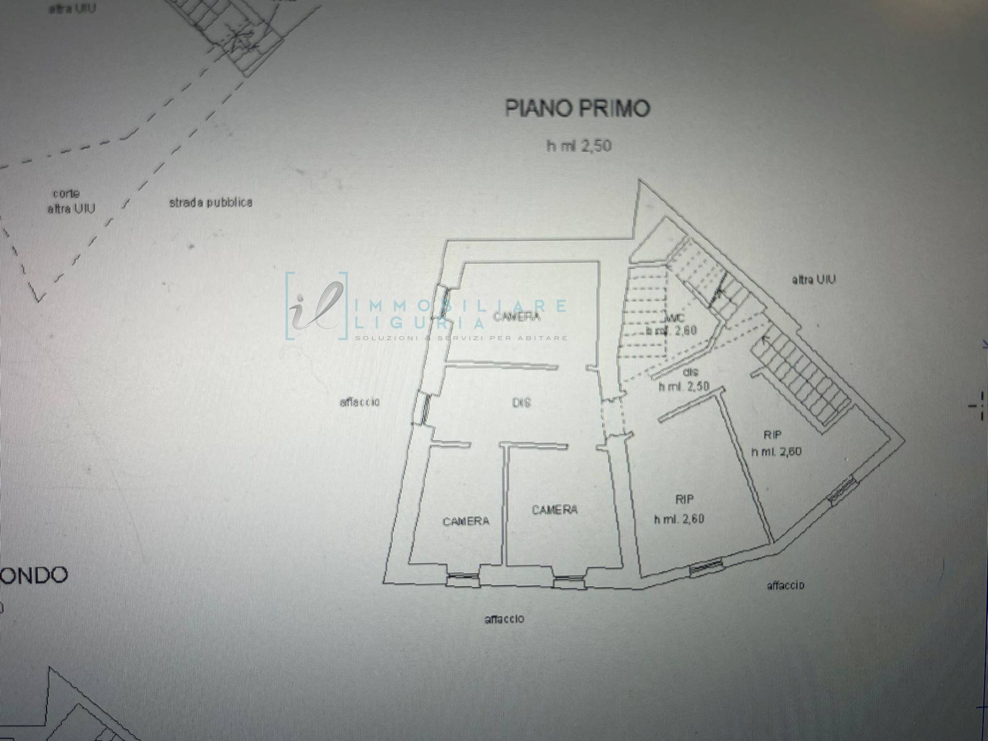 Foto 30 - Casa indipendente via piazza della chiesa, Cosio d'Arroscia - planimetria 1