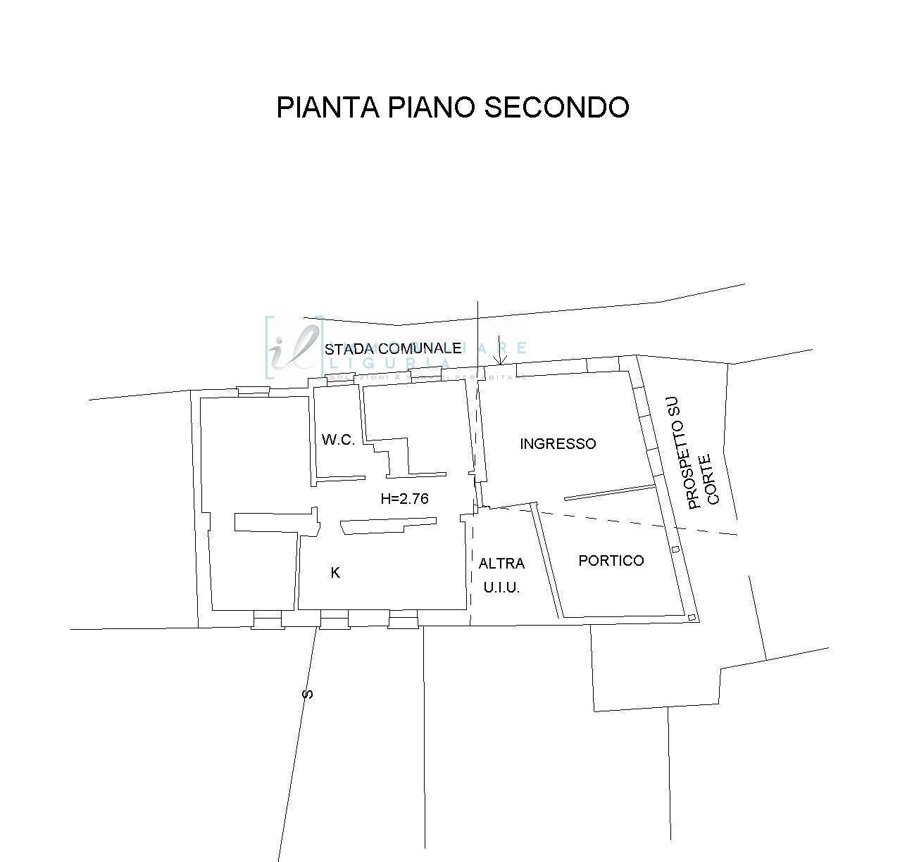 Foto 32 - Rustico località quartarole, Borghetto d'Arroscia - planimetria 1