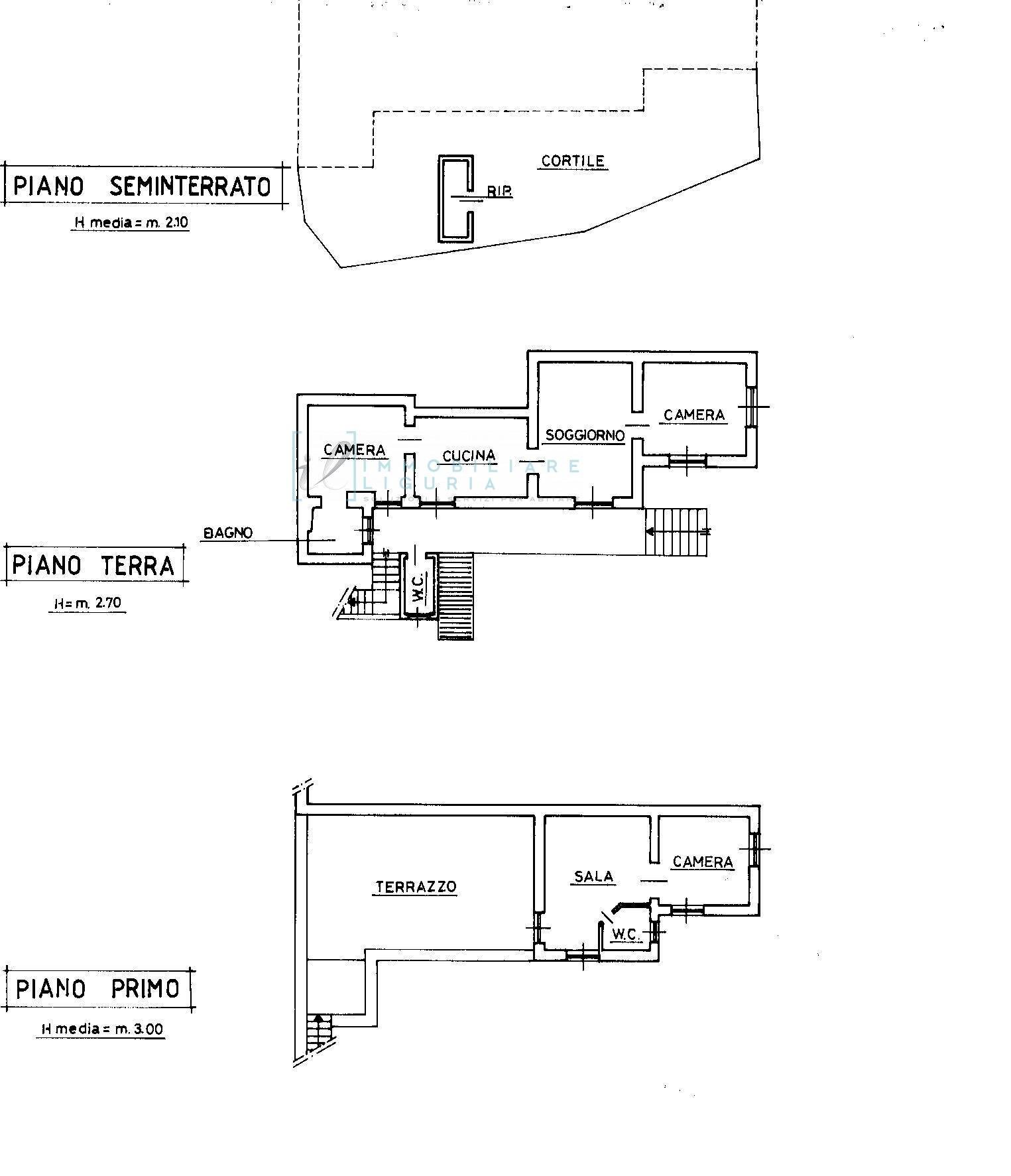 Foto 57 - Rustico via al borgo, Albenga - planimetria 1