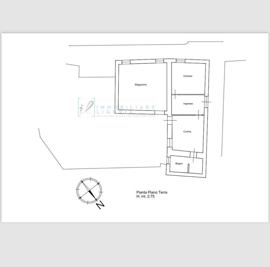 Foto 26 - Rustico Borgata menegu, Borghetto d'Arroscia - planimetria 1