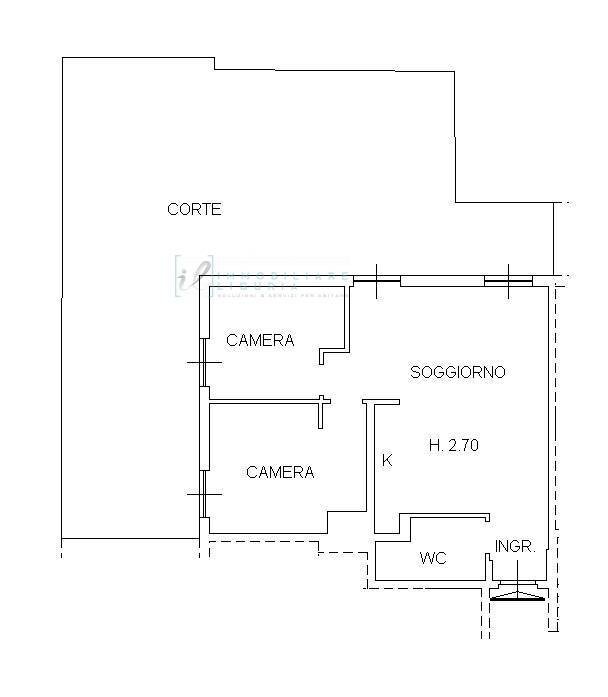 Foto 33 - Trilocale Via della Costituzione, Albenga - planimetria 1