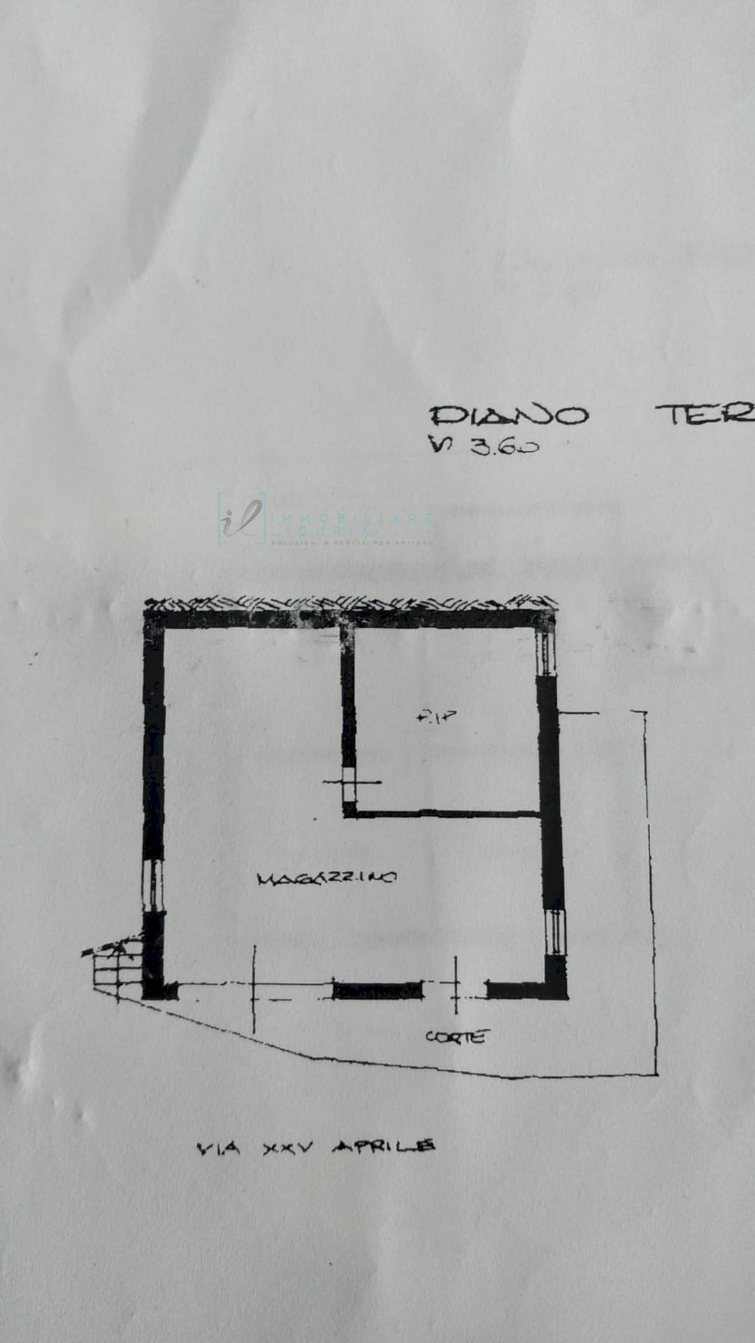 Foto 24 - Rustico via 25 aprile muzio, Borghetto d'Arroscia - planimetria 1