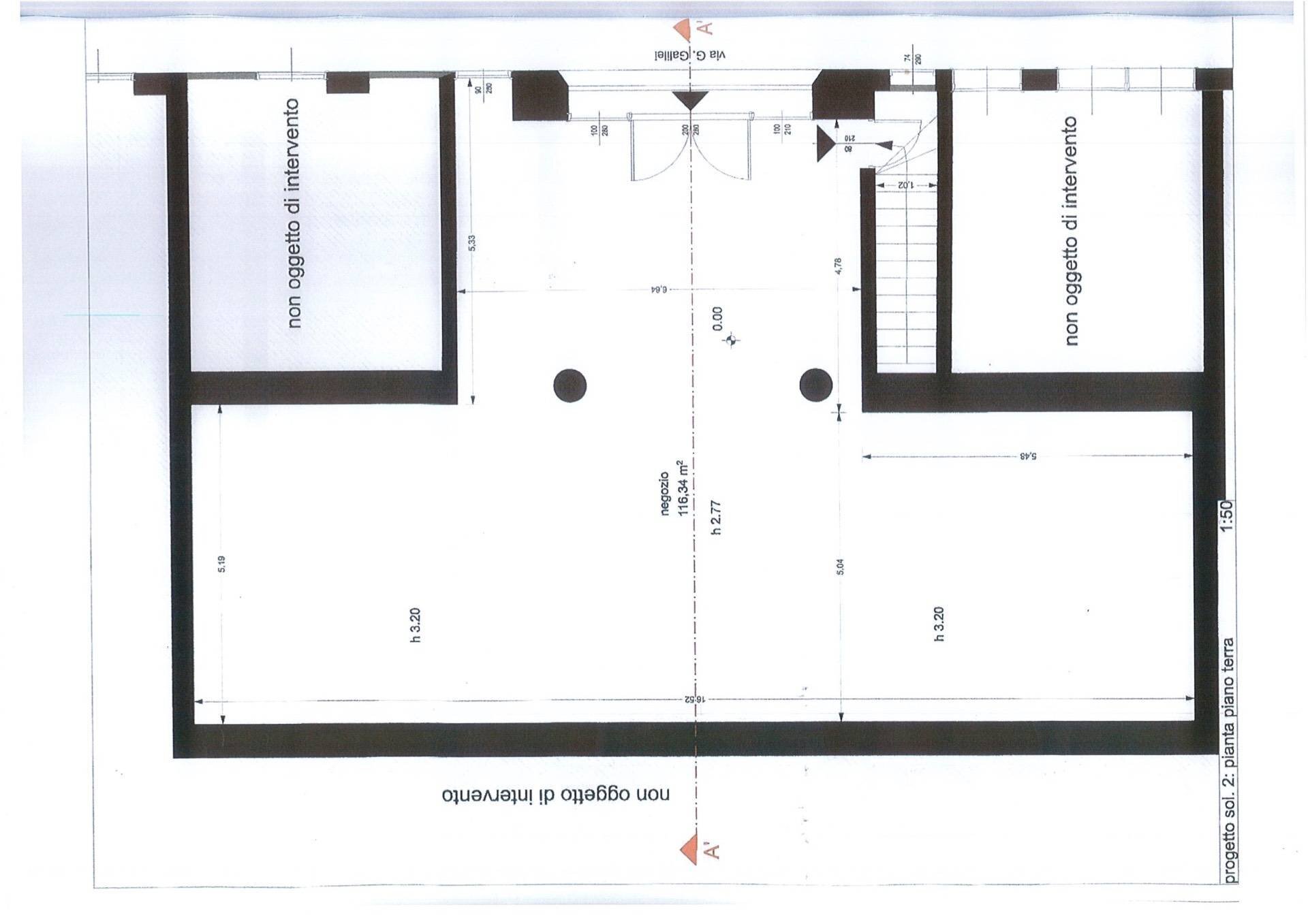Foto 6 - Magazzino Via Galileo Galilei, Brescia - planimetria 1