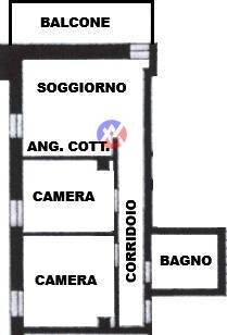 Foto 20 - Trilocale Streda do Ruf de Antermont
 
35, Canazei - planimetria 1