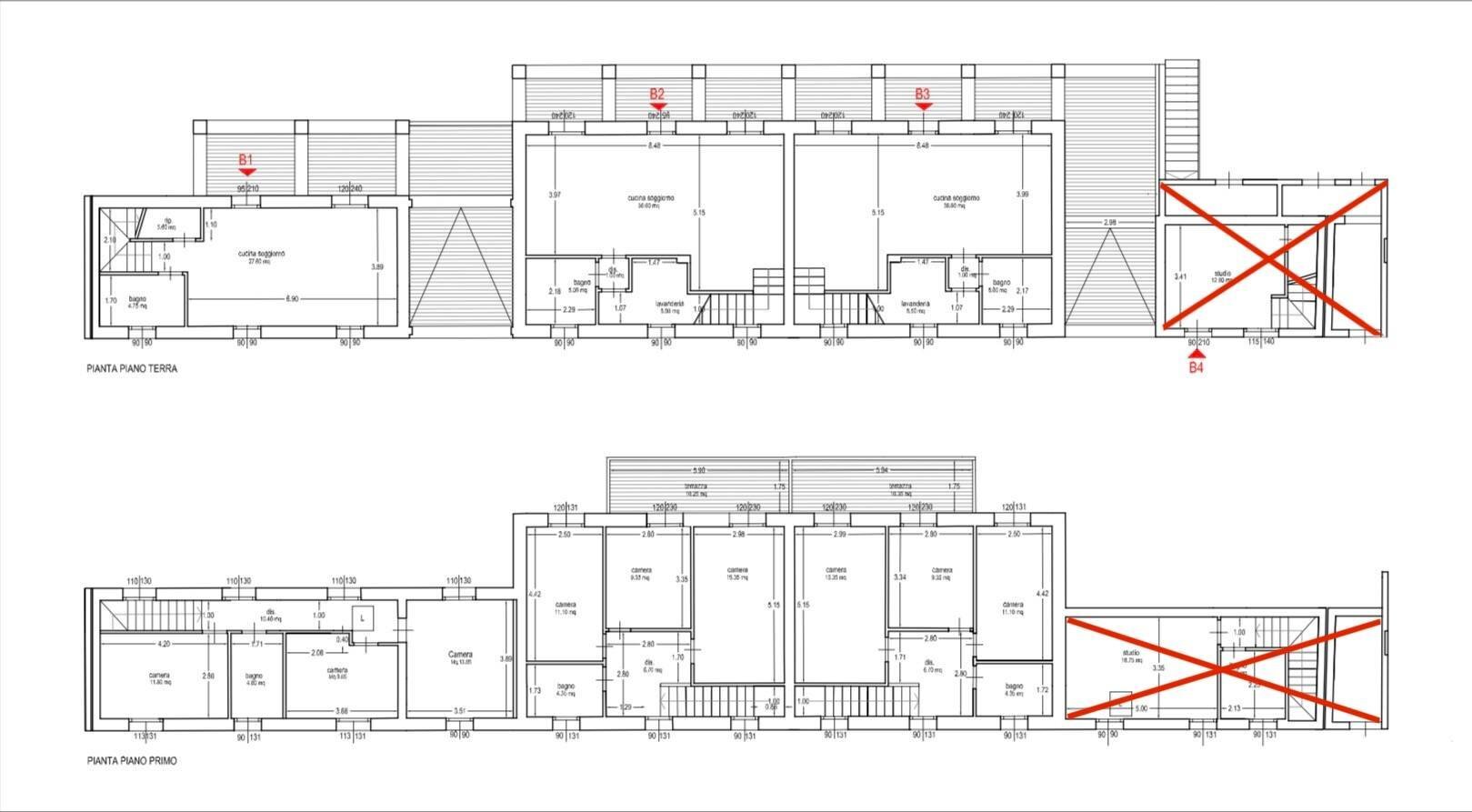 Foto 36 - Casa indipendente Calcinaia - planimetria 1