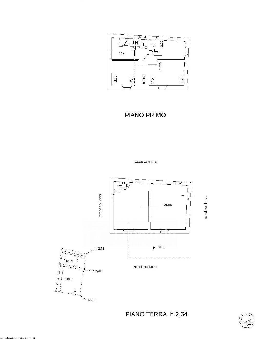 Foto 12 - Villa via Pioppetti, Camaiore - planimetria 1