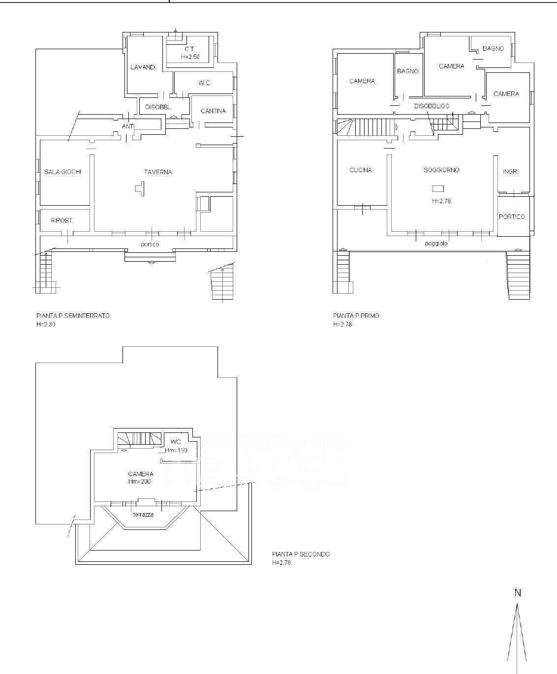 Foto 16 - Villa Via San Gregorio Barbarigo, Vigonza - floor plans 1