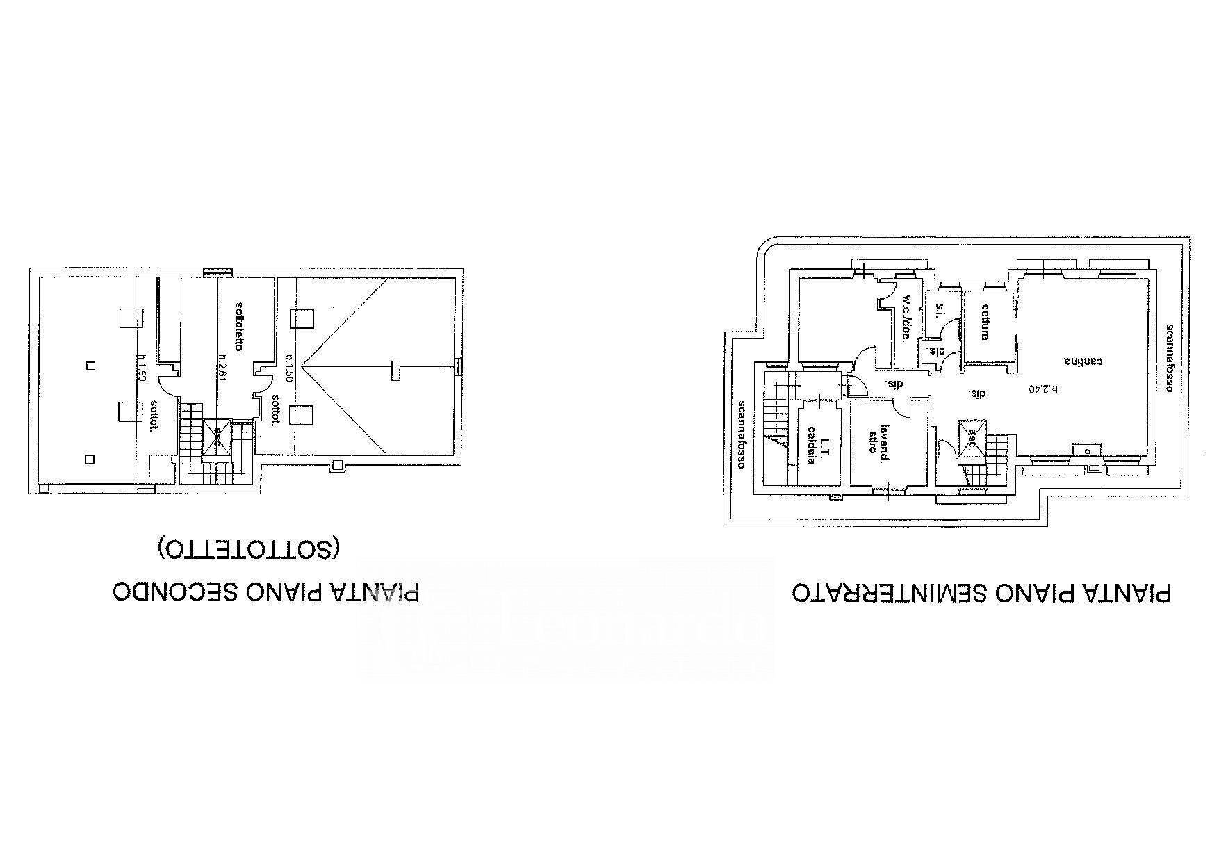 Foto 38 - Villa via donati, Forte dei Marmi - planimetria 1