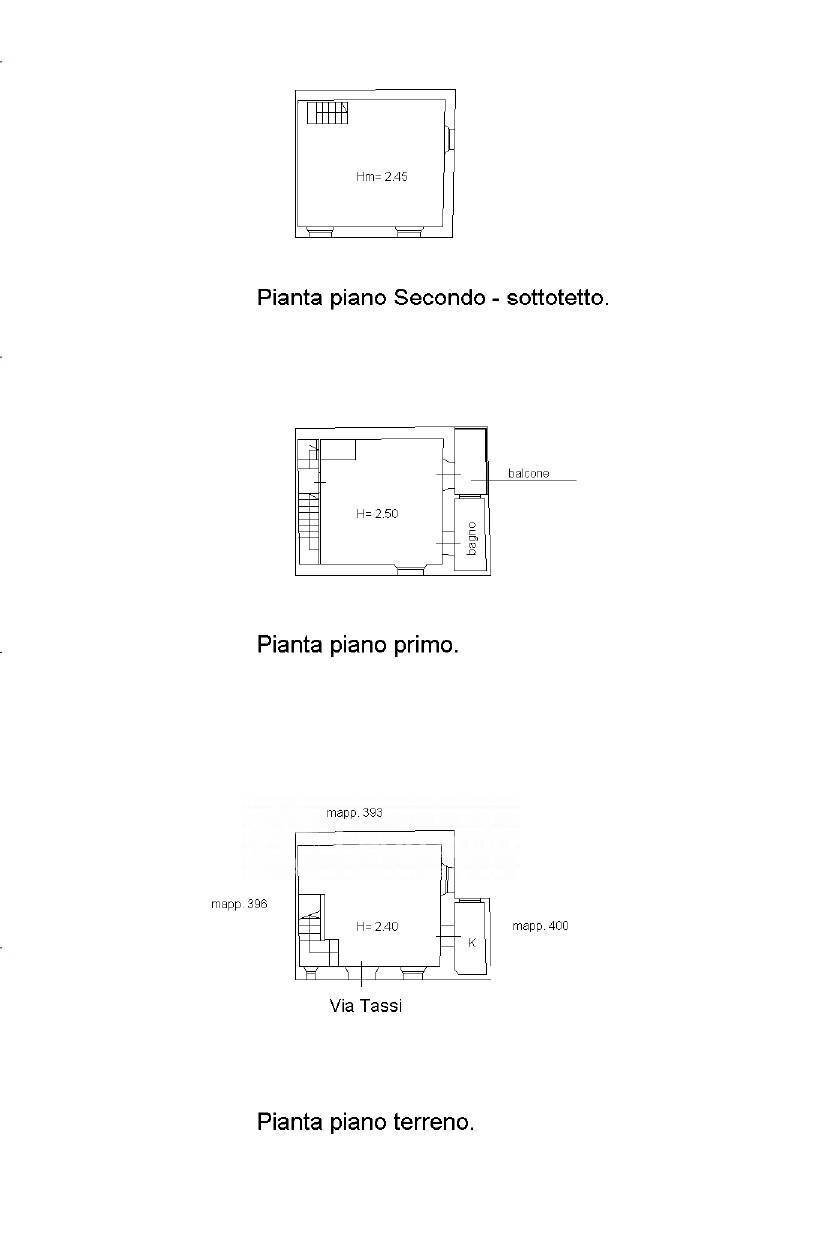 Foto 8 - Independent house Via Marziana, Massarosa - floor plans 1