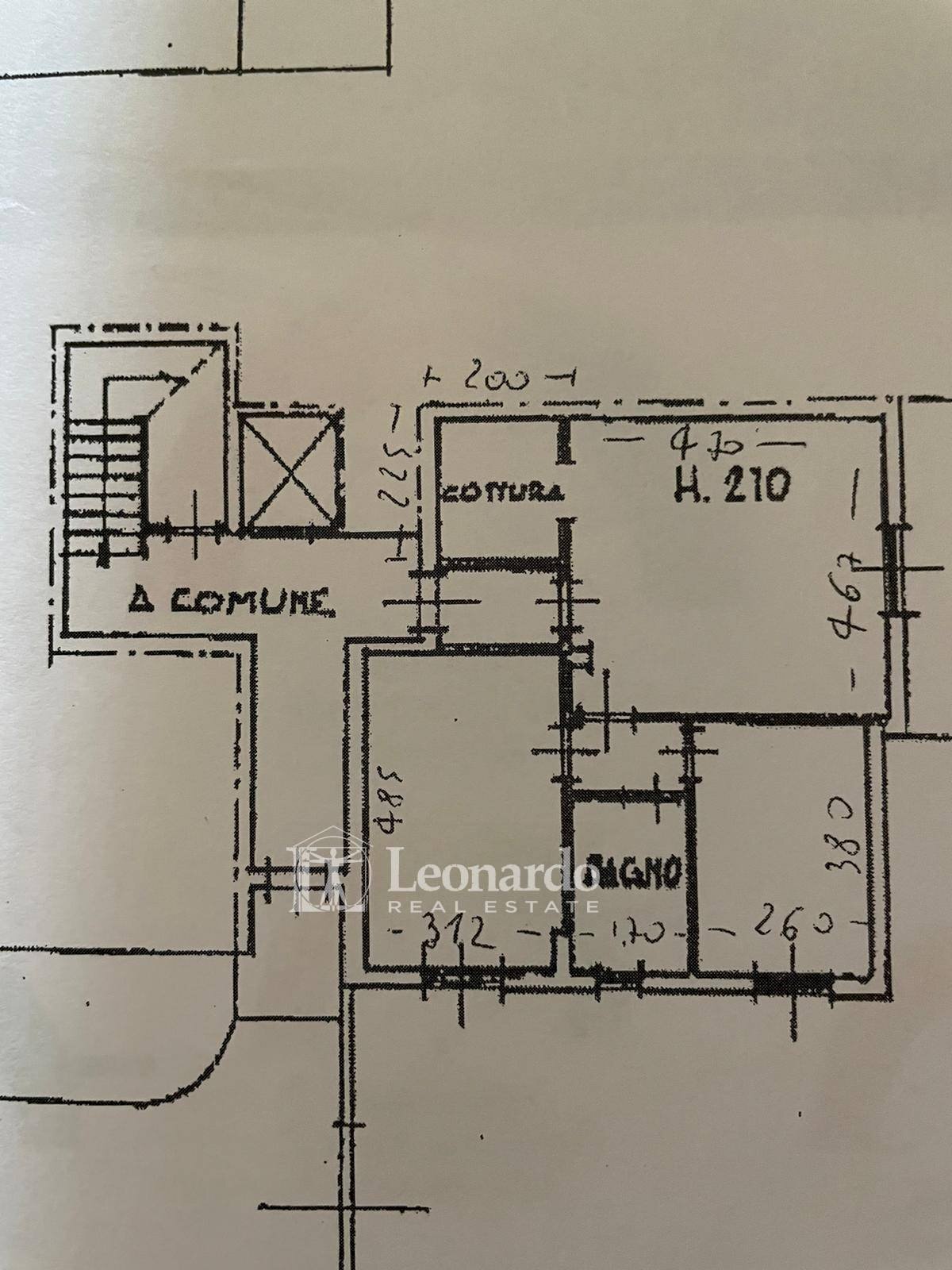 Foto 14 - Appartamento via di Montramito, Viareggio - planimetria 1