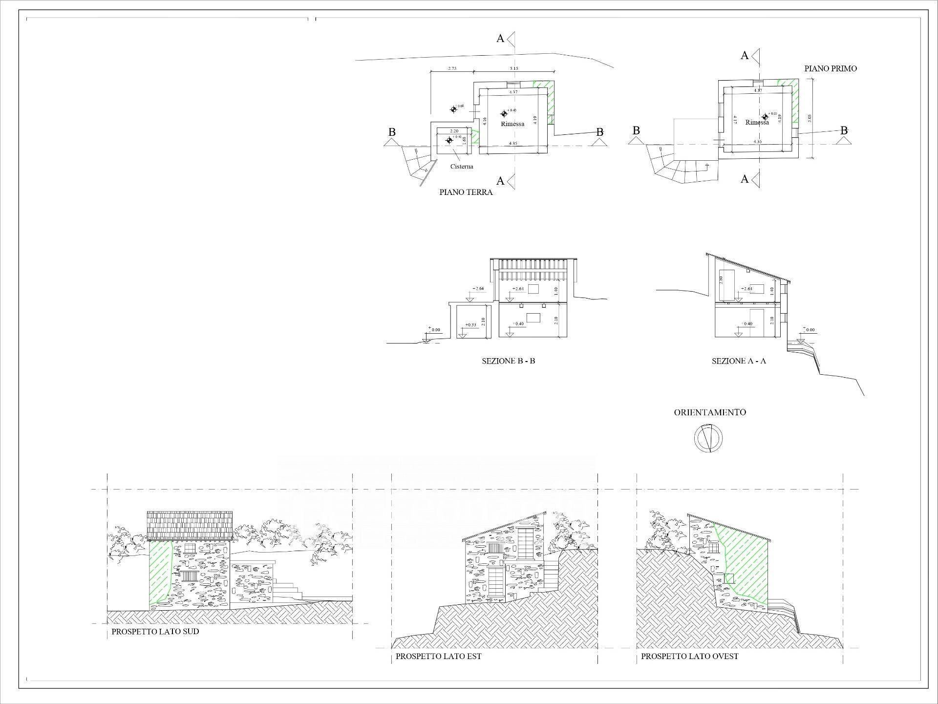 Foto 9 - Agricultural land Greppolungo, Camaiore - floor plans 1