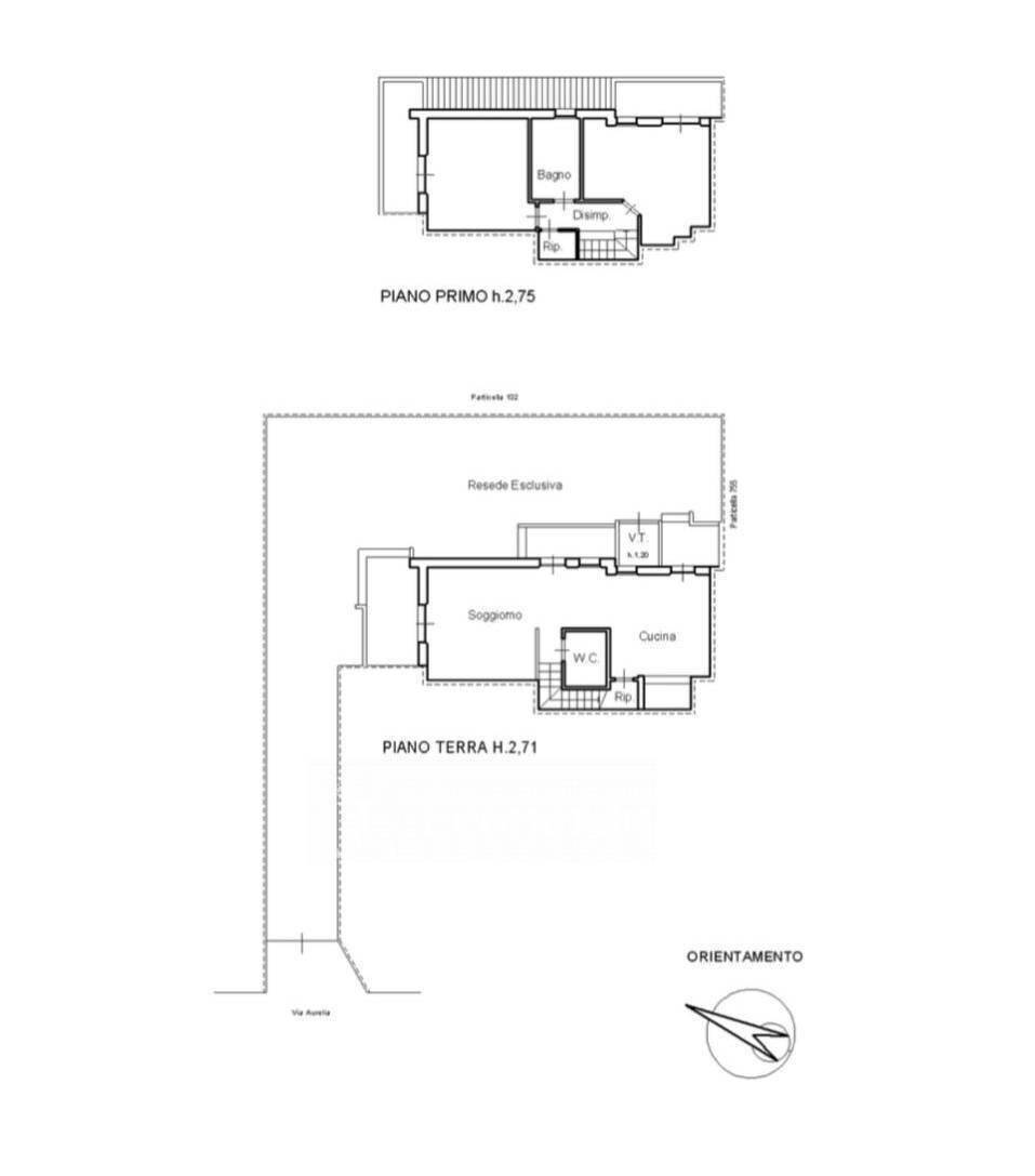 Foto 4 - Villa a Schiera via Aurelia Sud, Viareggio - planimetria 1