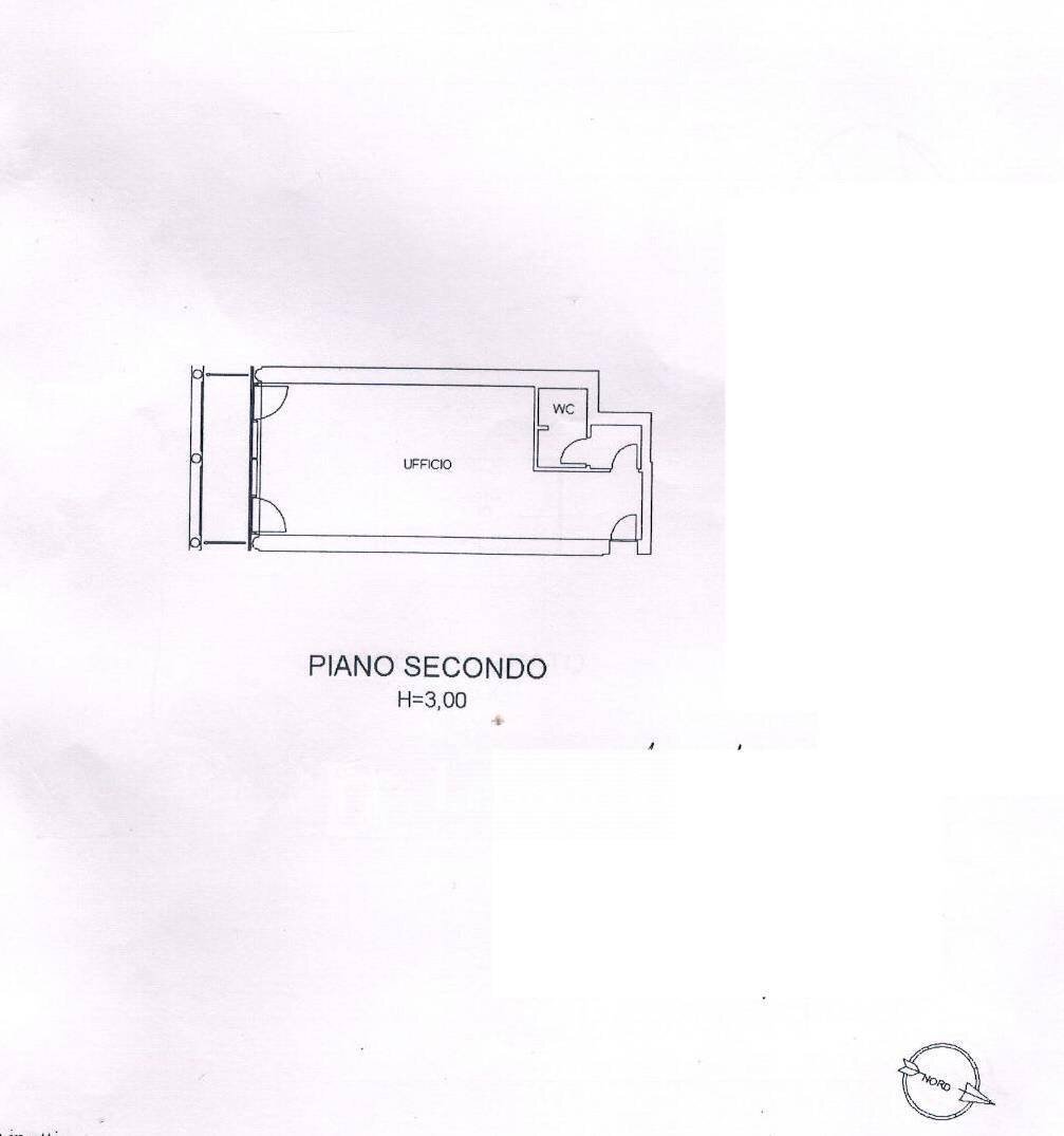 Foto 12 - Ufficio via Maestrale, Viareggio - planimetria 1