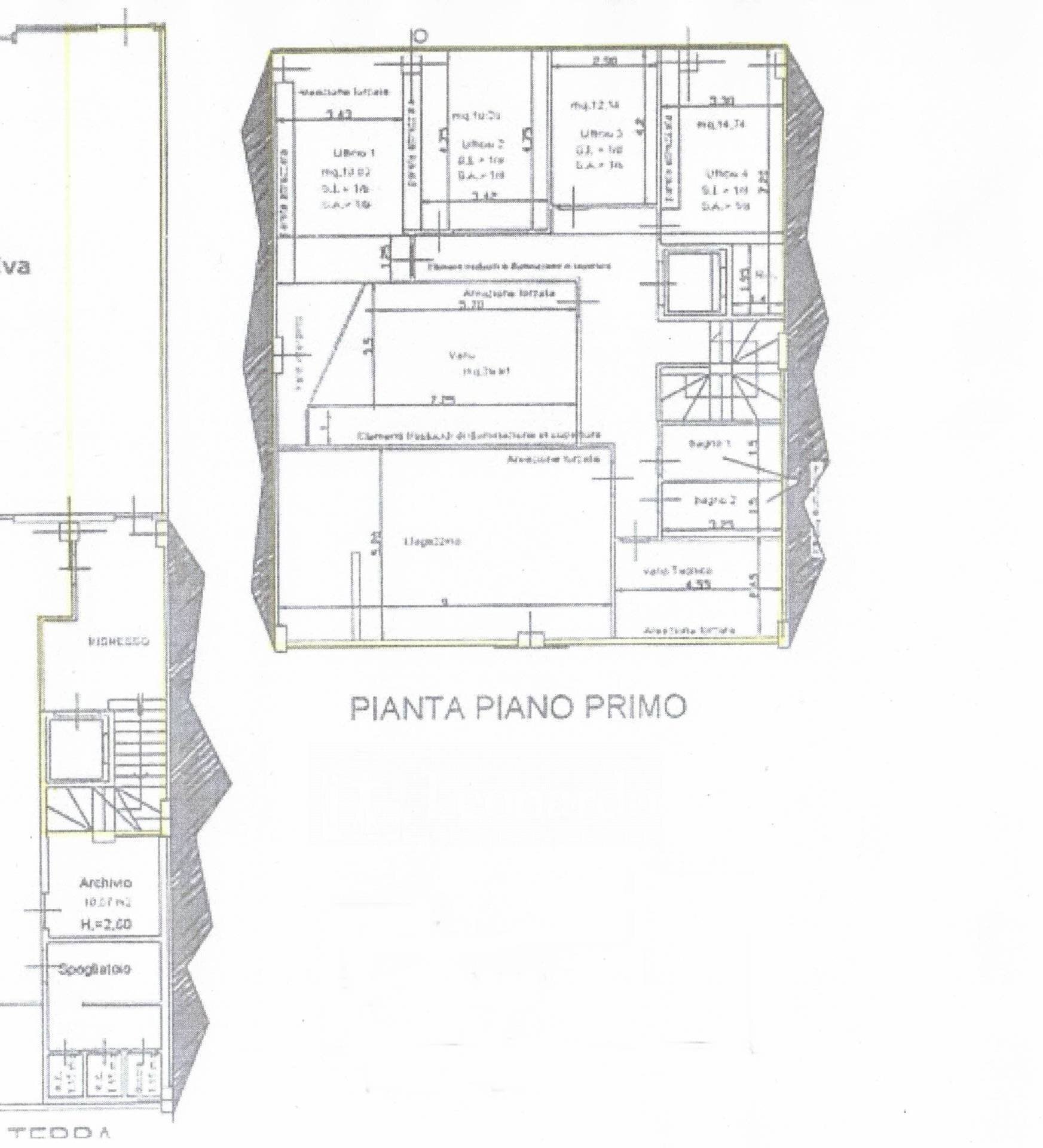 Foto 12 - Ufficio Viareggio - planimetria 1