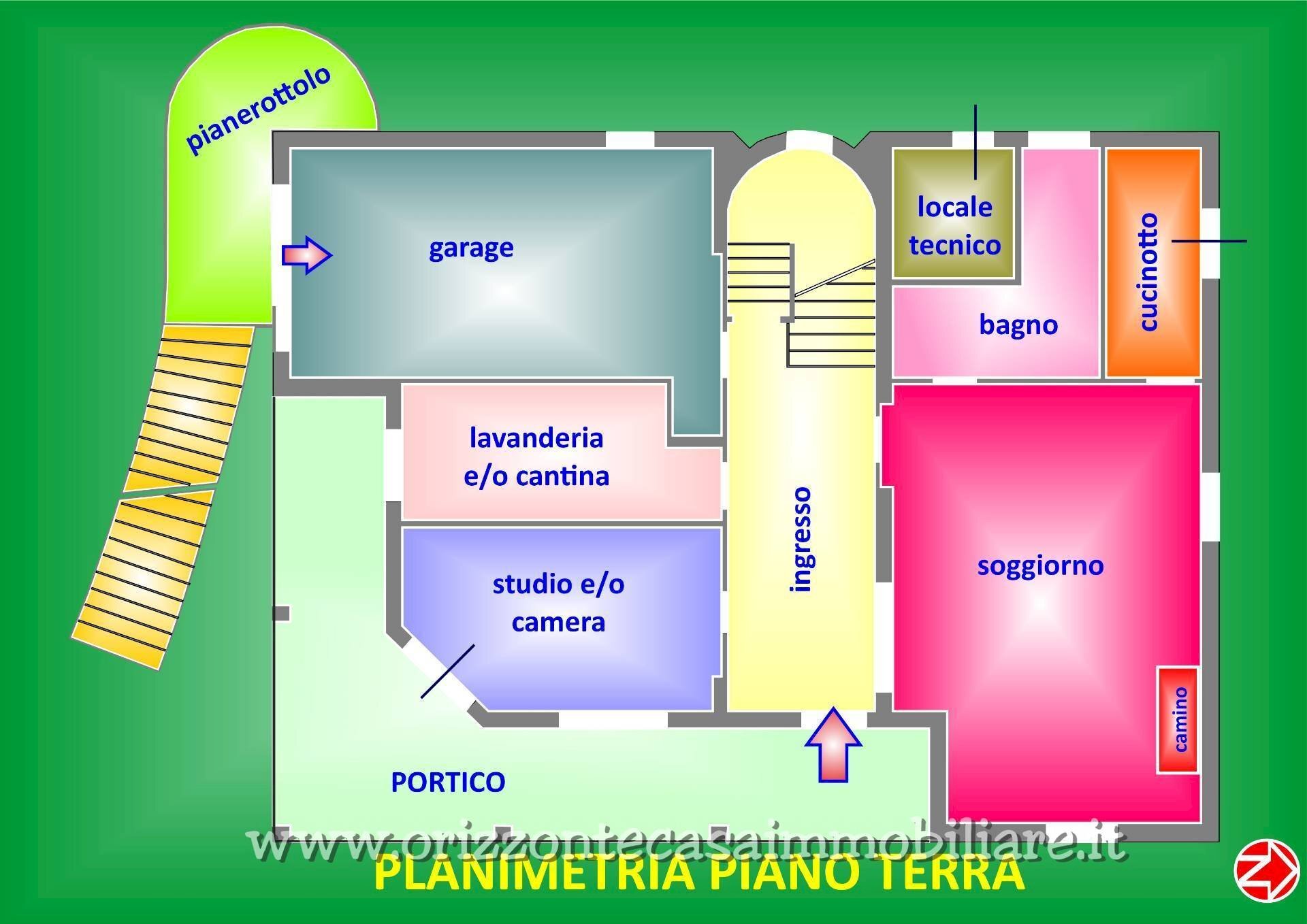 Foto 28 - Villa Spinetoli - planimetria 1