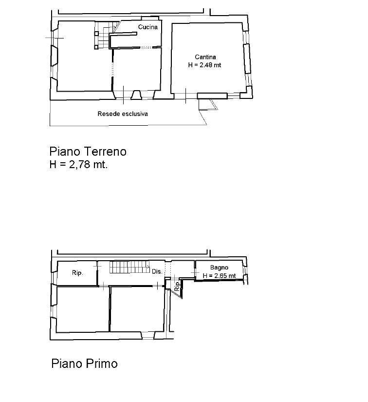 Foto 30 - Semi-detached house 36, Lucca - floor plans 1