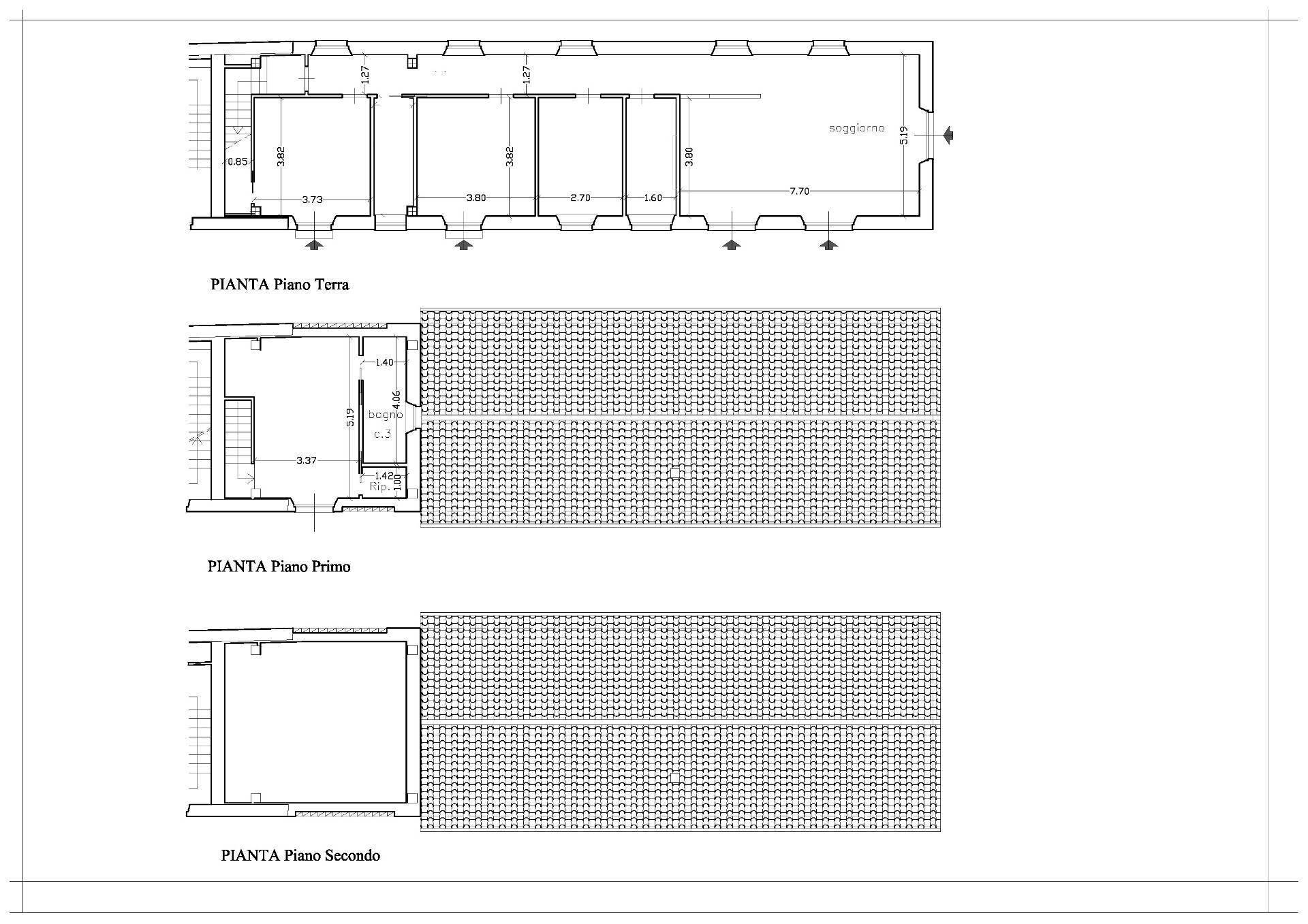 Foto 12 - Casa semi indipendente Capannori - planimetria 1