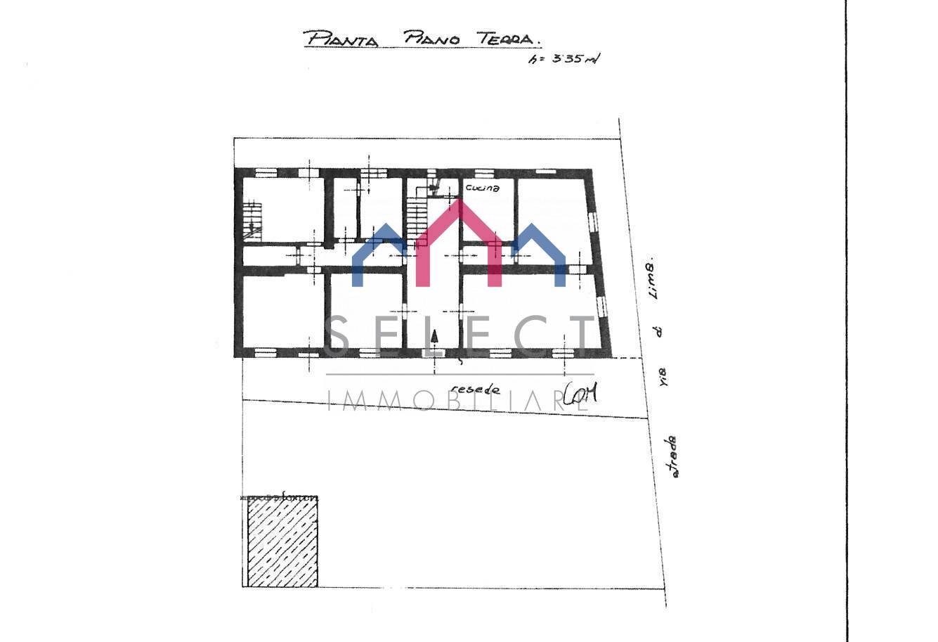 Foto 103 - Villa Bagni di Lucca - planimetria 1