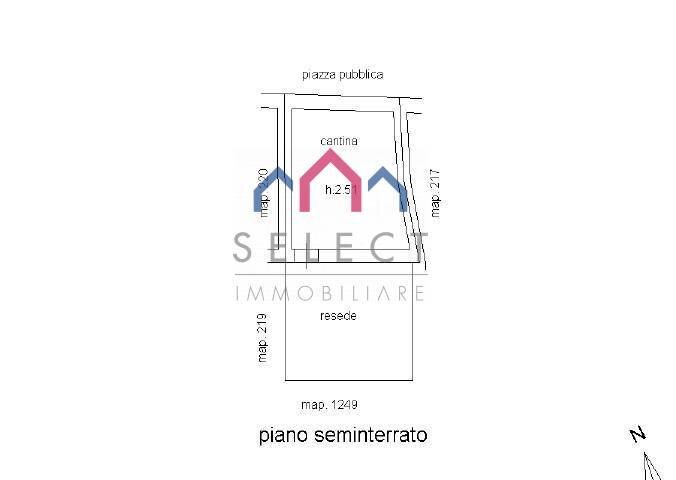 Foto 35 - Casa semi indipendente Borgo a Mozzano - planimetria 1