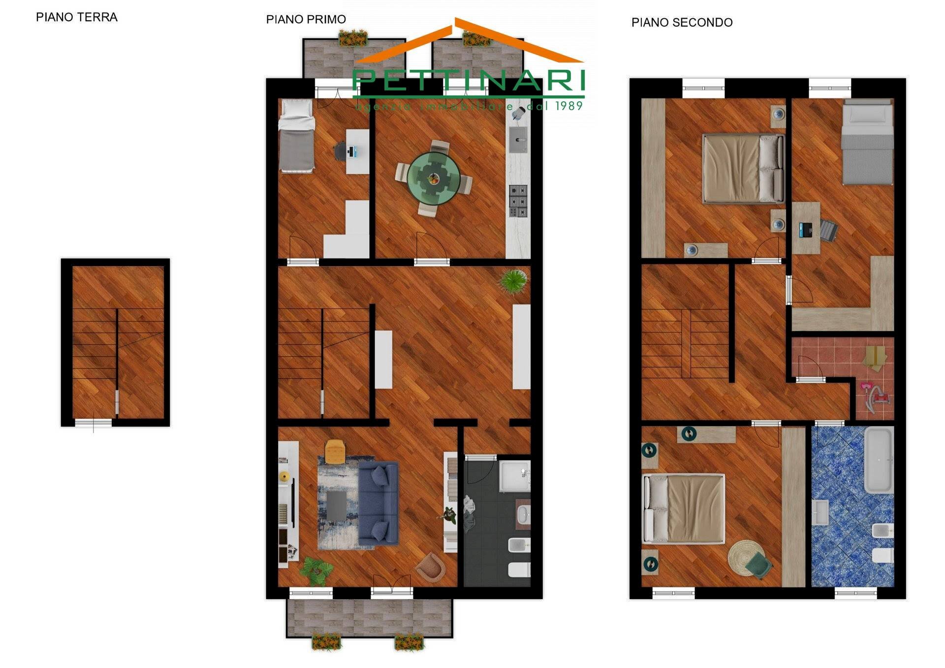 Foto 2 - Appartamento Porto Recanati - planimetria 1