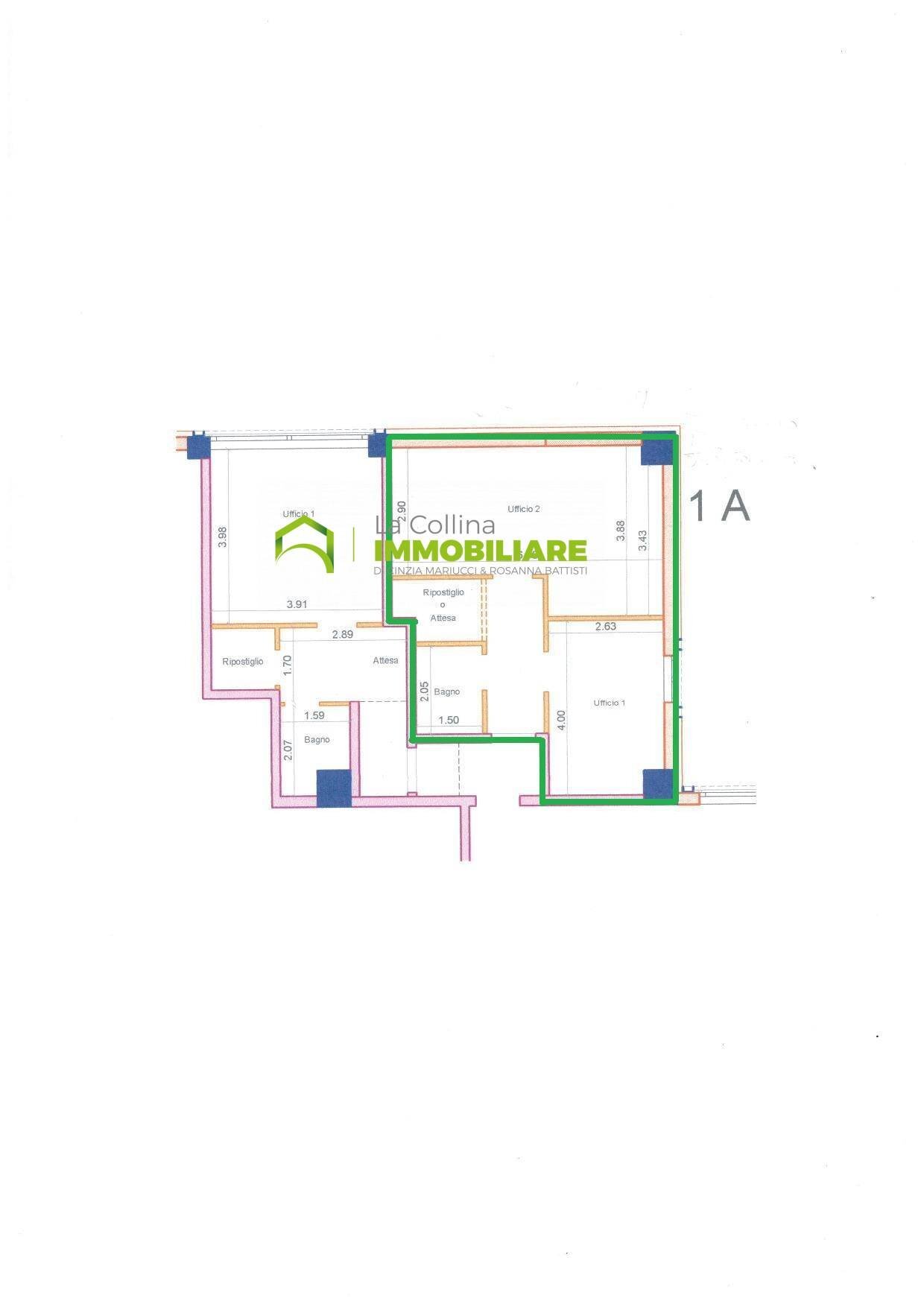 Foto 3 - Ufficio via della quaglia, Cisterna di Latina - planimetria 1