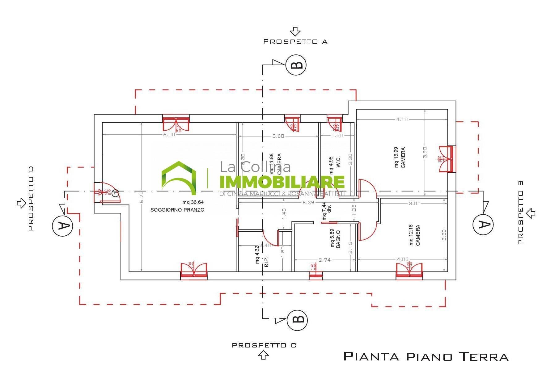 Foto 1 - Villa VIA FREUD, Cisterna di Latina - planimetria 1