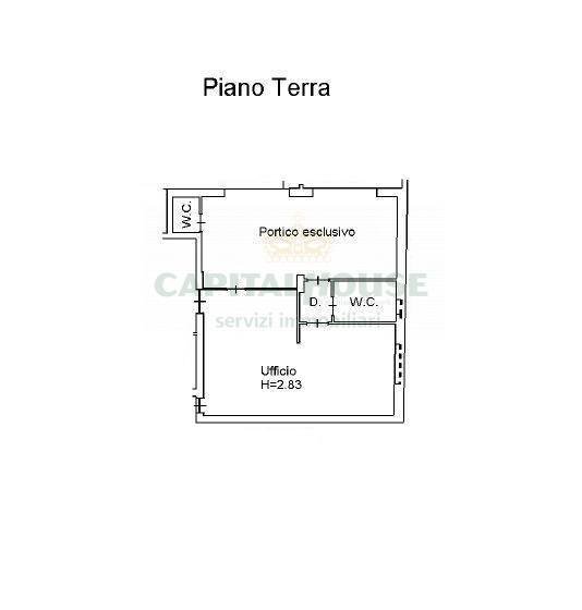 Foto 14 - Office Piazza Matteotti, Caserta - floor plans 1