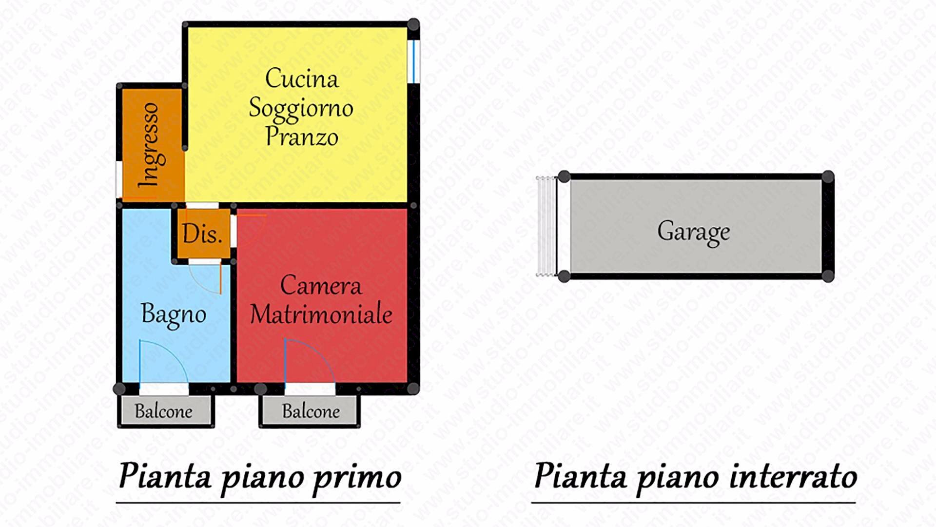 planimetria - Bilocale Via Mazzini
 
96/11, Bergantino - planimetria 1
