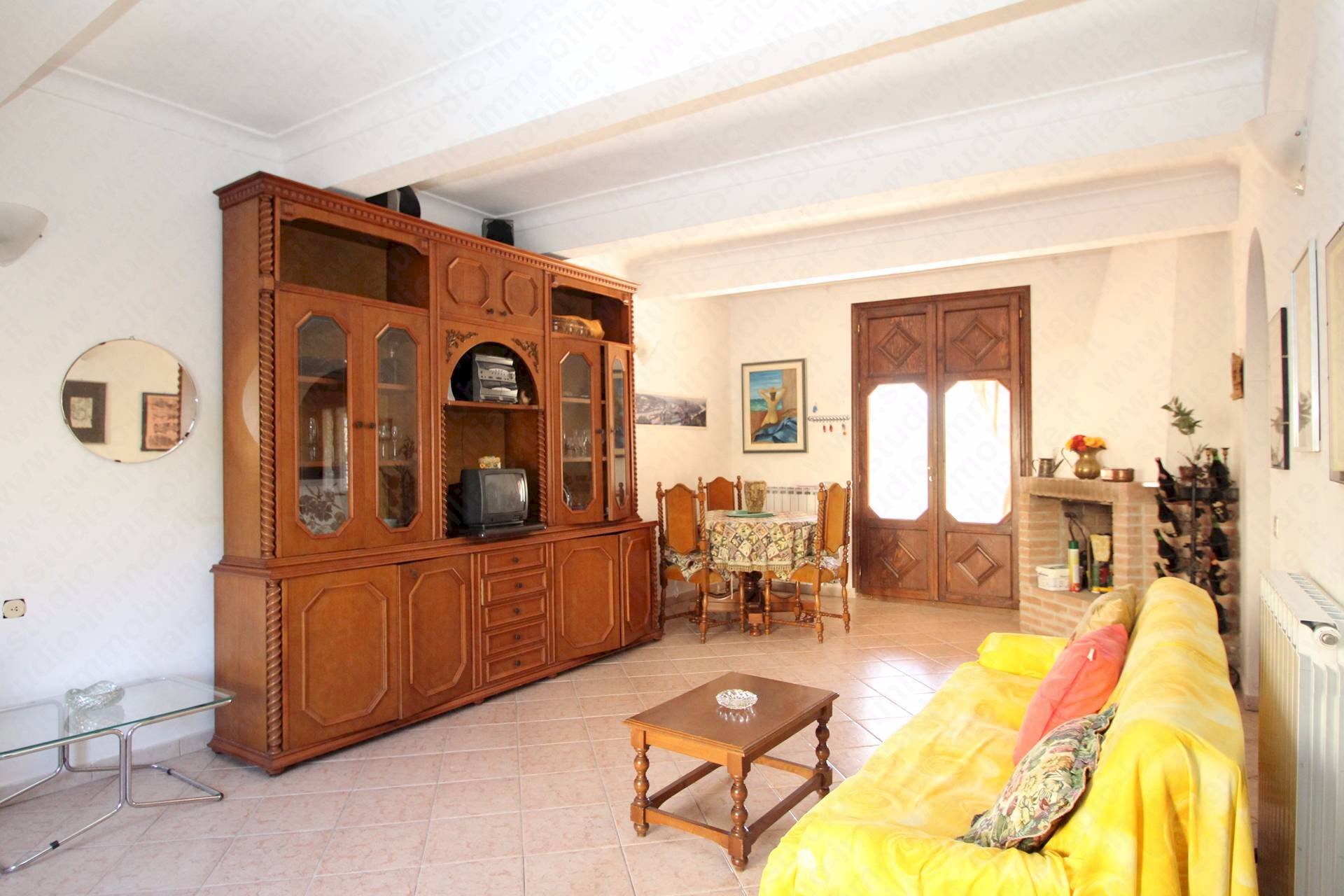 zona giorno - Casa semi indipendente via Mazzini, Bergantino - foto 2