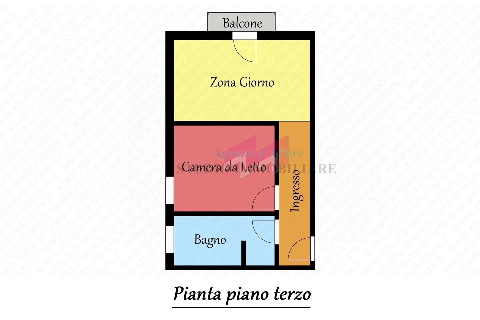 Foto 12 - Bilocale via Mazzini
 
96/38, Bergantino - planimetria 1