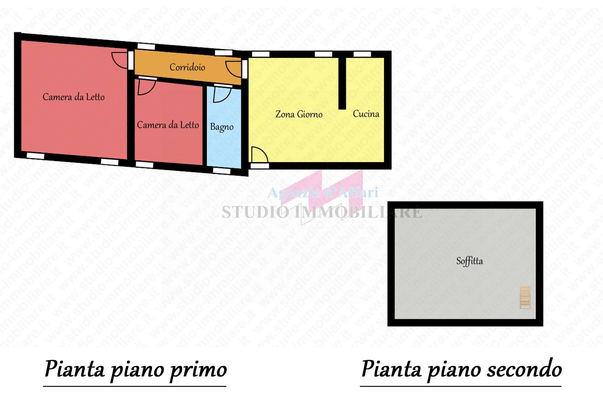 Foto 12 - Four-room apartment Via Felice Cavallotti
 
3, Bergantino - floor plans 1