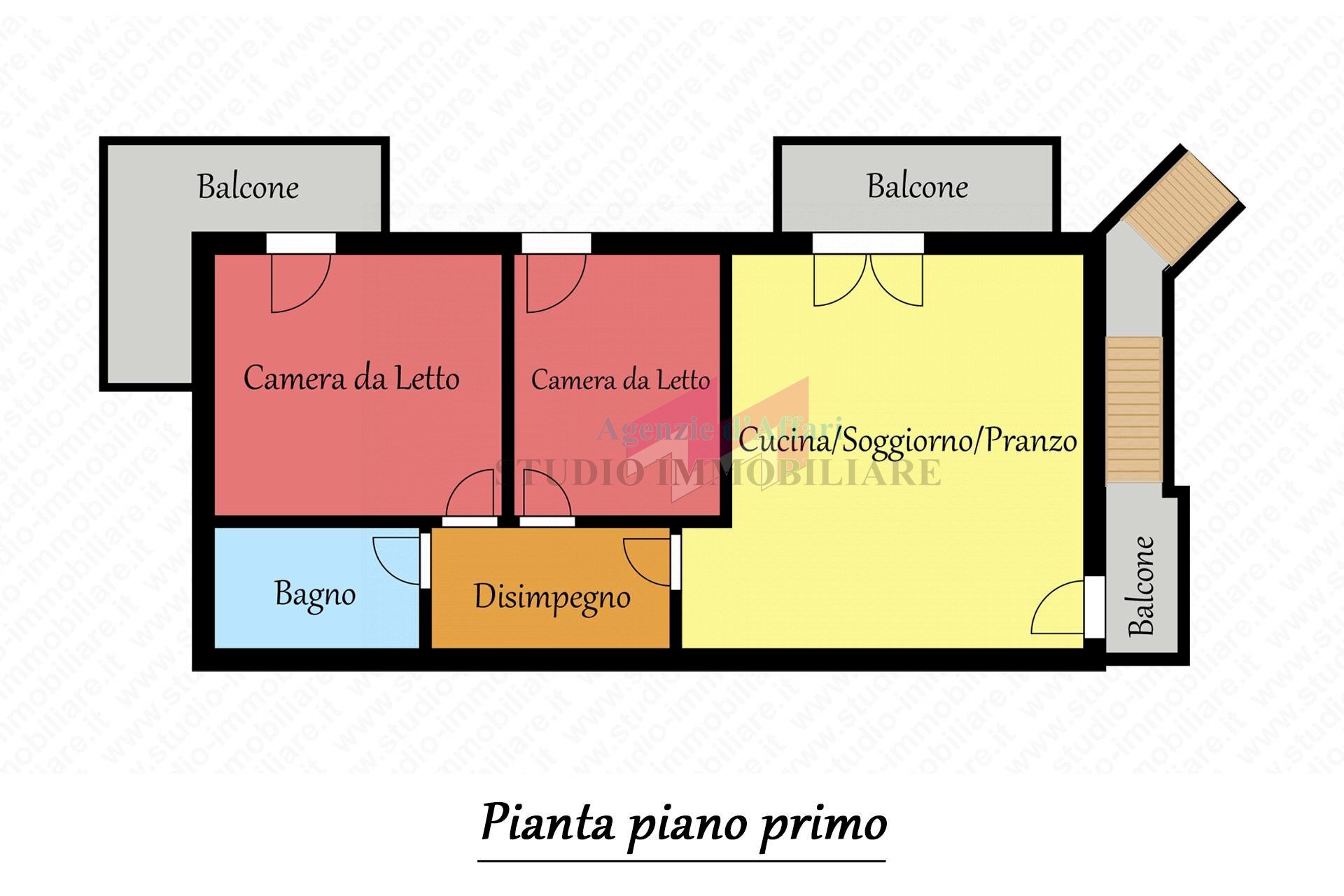 Foto 10 - Trilocale via Livia Bianchi
 
25/5, Melara - planimetria 1