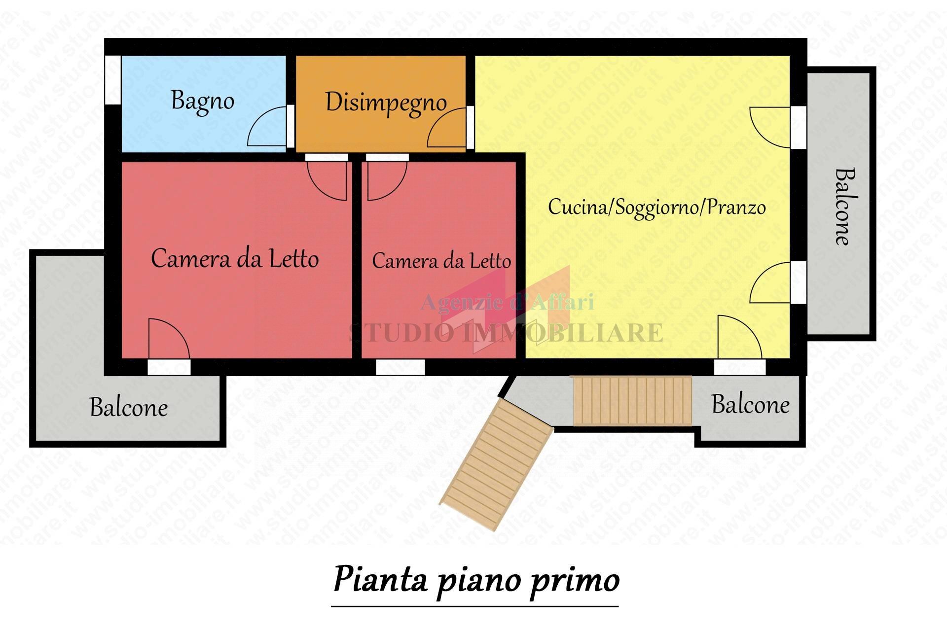 Foto 10 - Trilocale via Livia Bianchi
 
25, Melara - planimetria 1