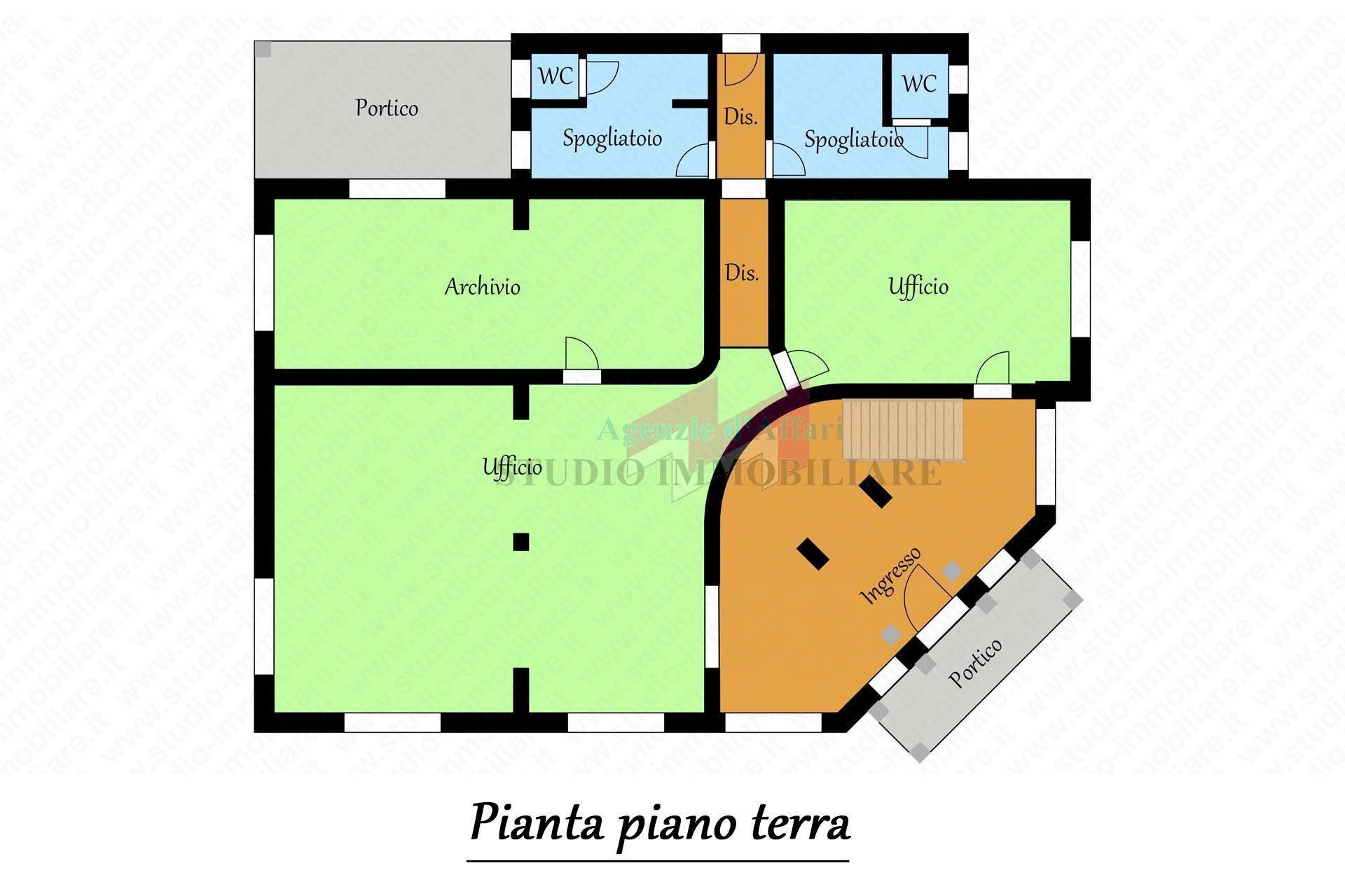 Foto 16 - Ufficio via Delle Arti, Castelnovo Bariano - planimetria 1